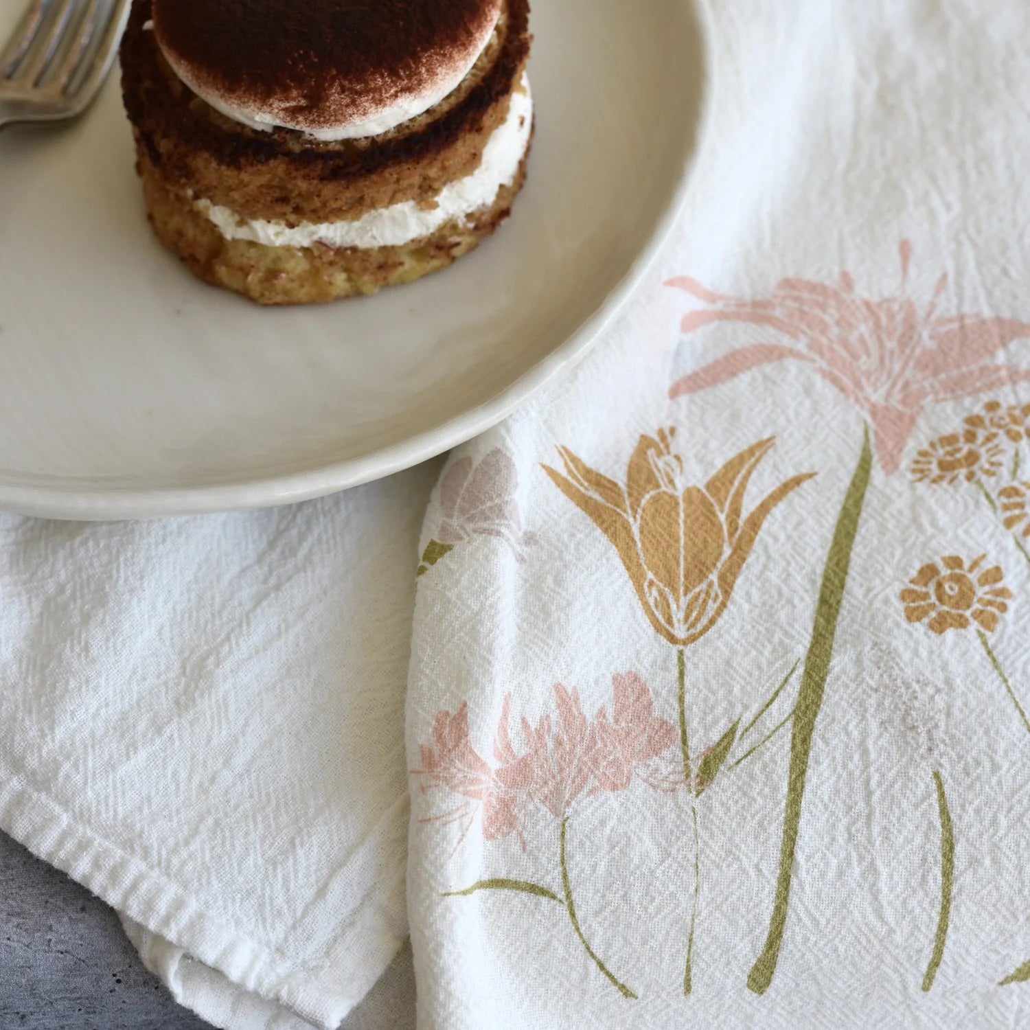 Language of Flowers Kitchen Towel | Strength