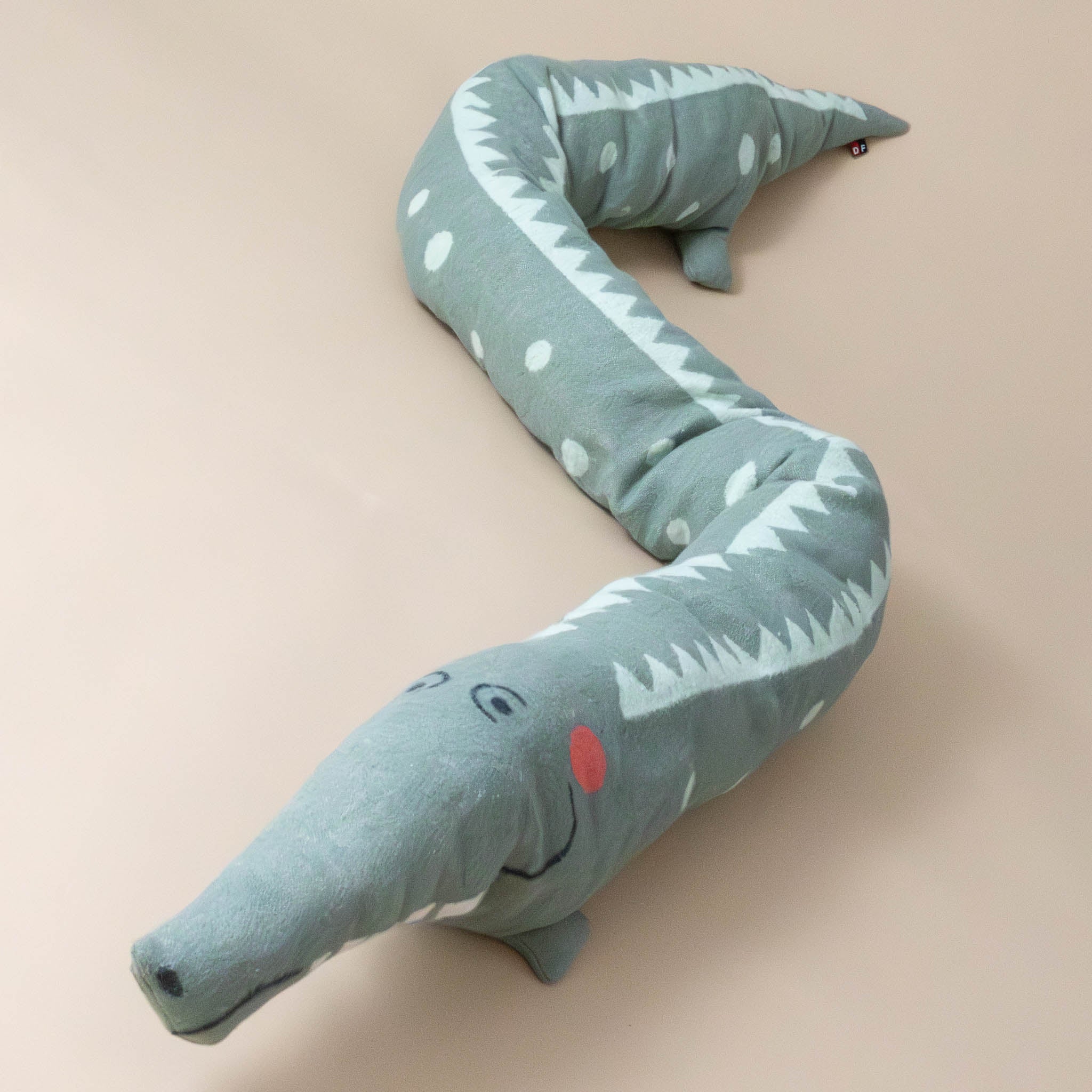 green-Polka-Spot-Gator-Nesting-Cushion