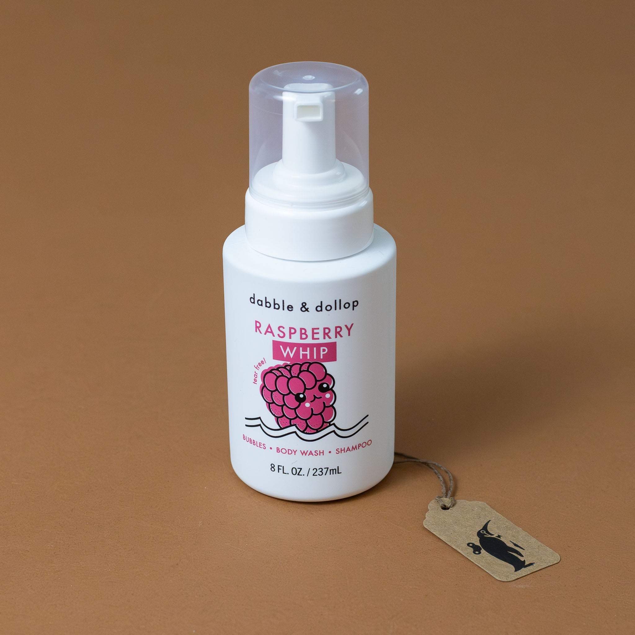 All Natural Foaming Shampoo & Body Whip | Raspberry