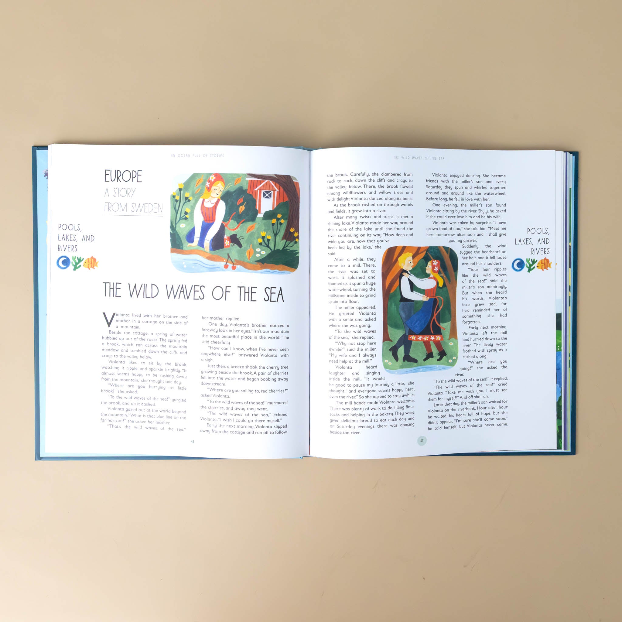 an-ocean-full-of-stories-book-section-titled-europe-the-wild-waves-of-the-sea-and-illustration-of-couple-dancing