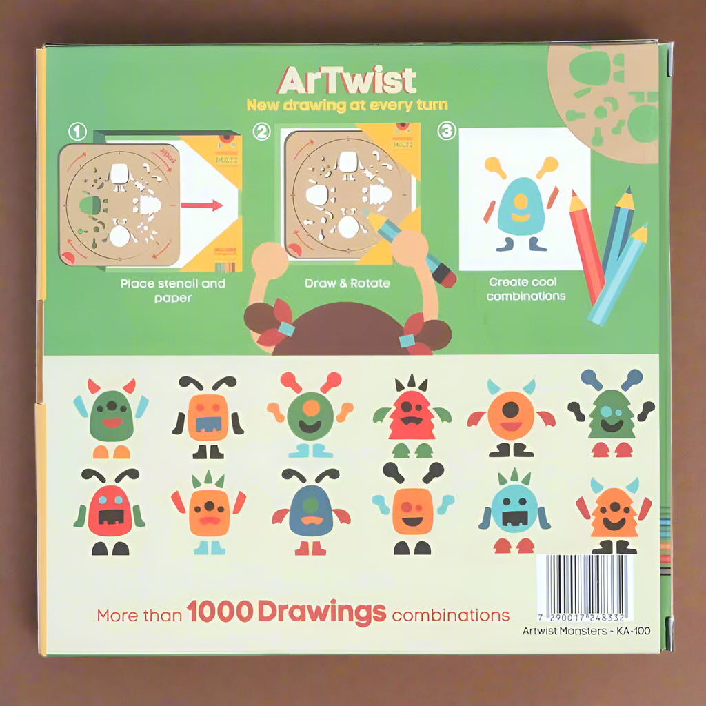 ArTwist Art Kit | Monsters