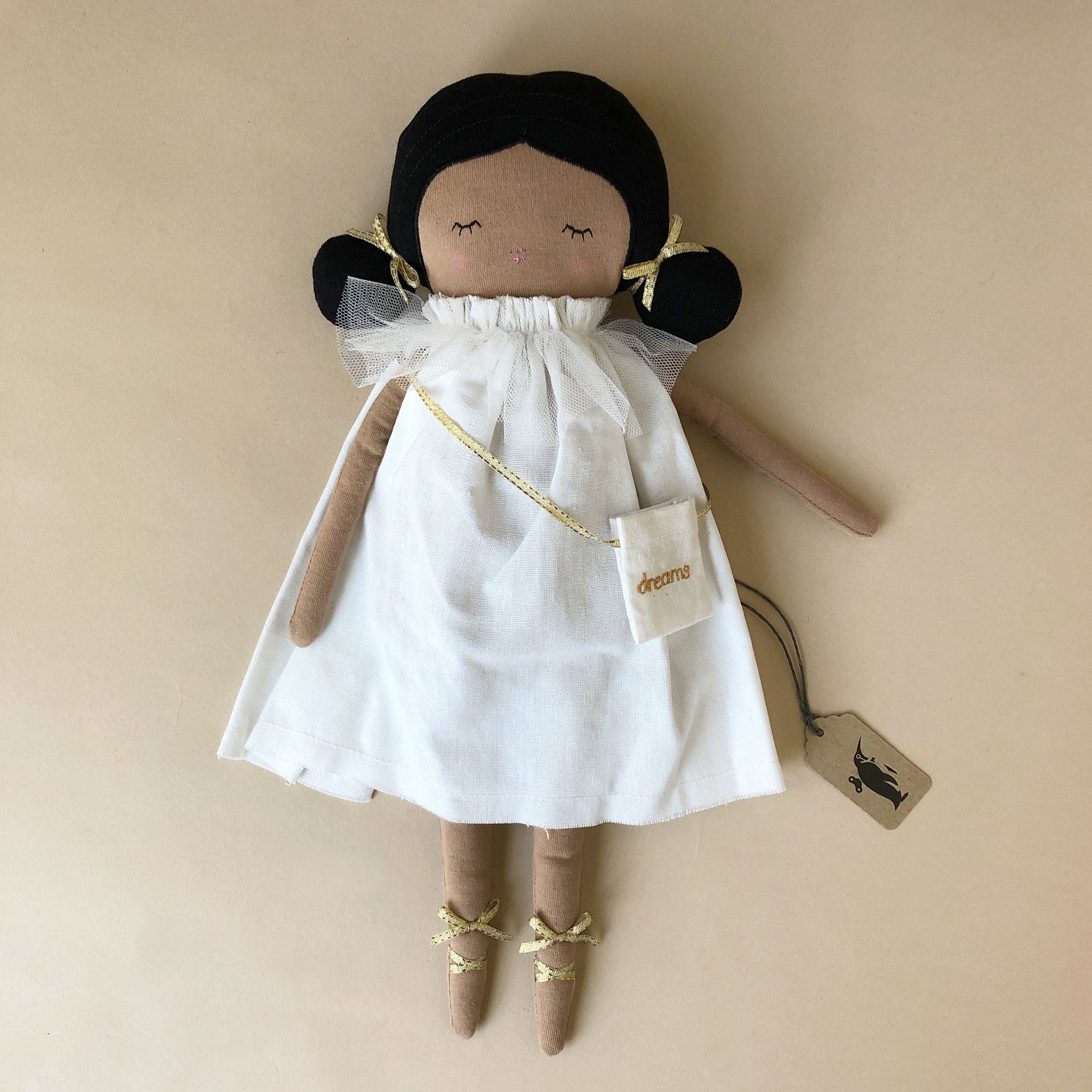Emily Doll With Purse | Ivory Dress
