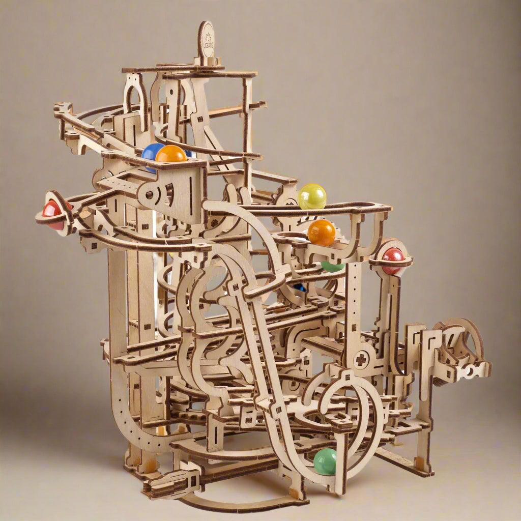 build-your-own-marble-run-spiral-hoist-finished-model