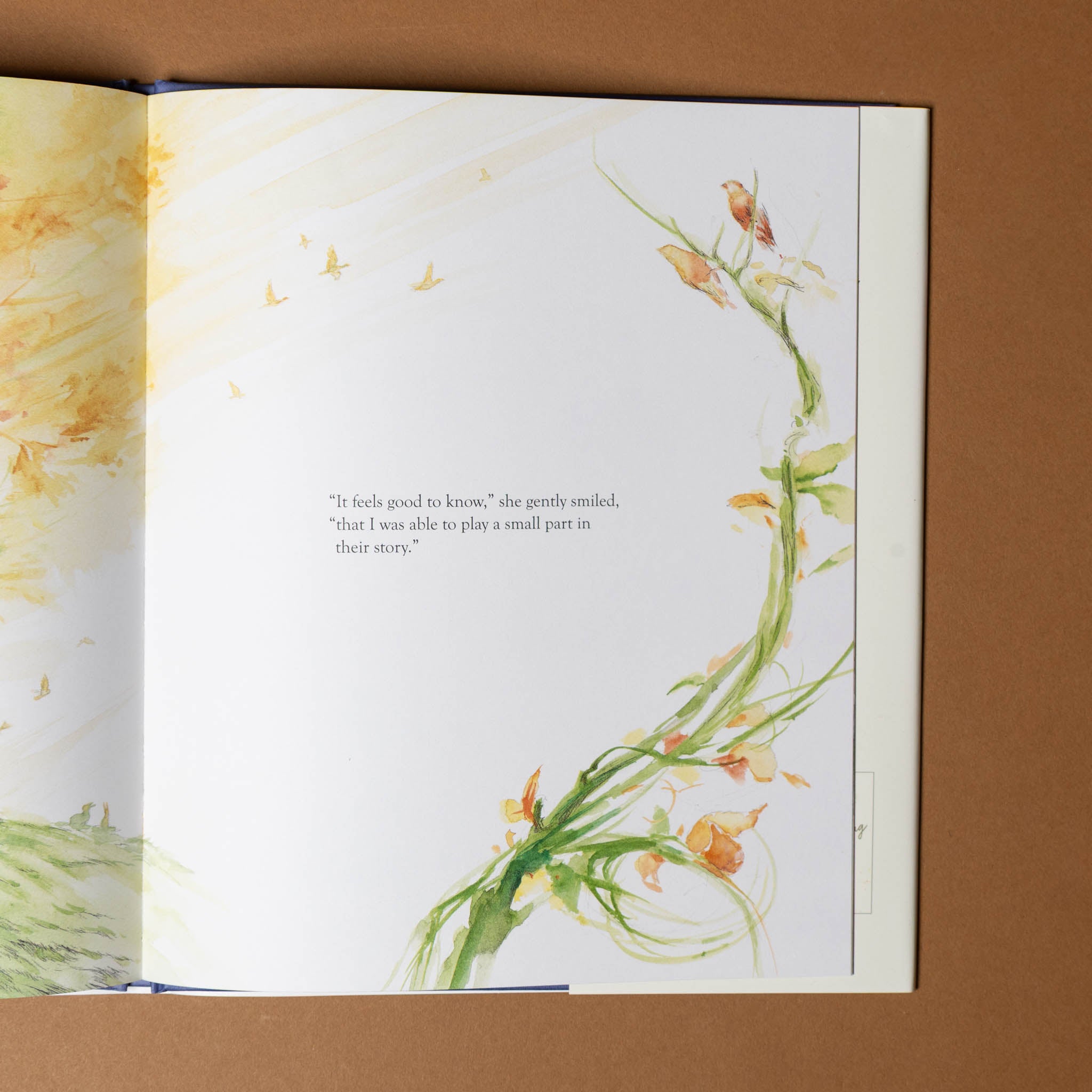 caring-book-illustration-and-text-of-a-flowering-vine