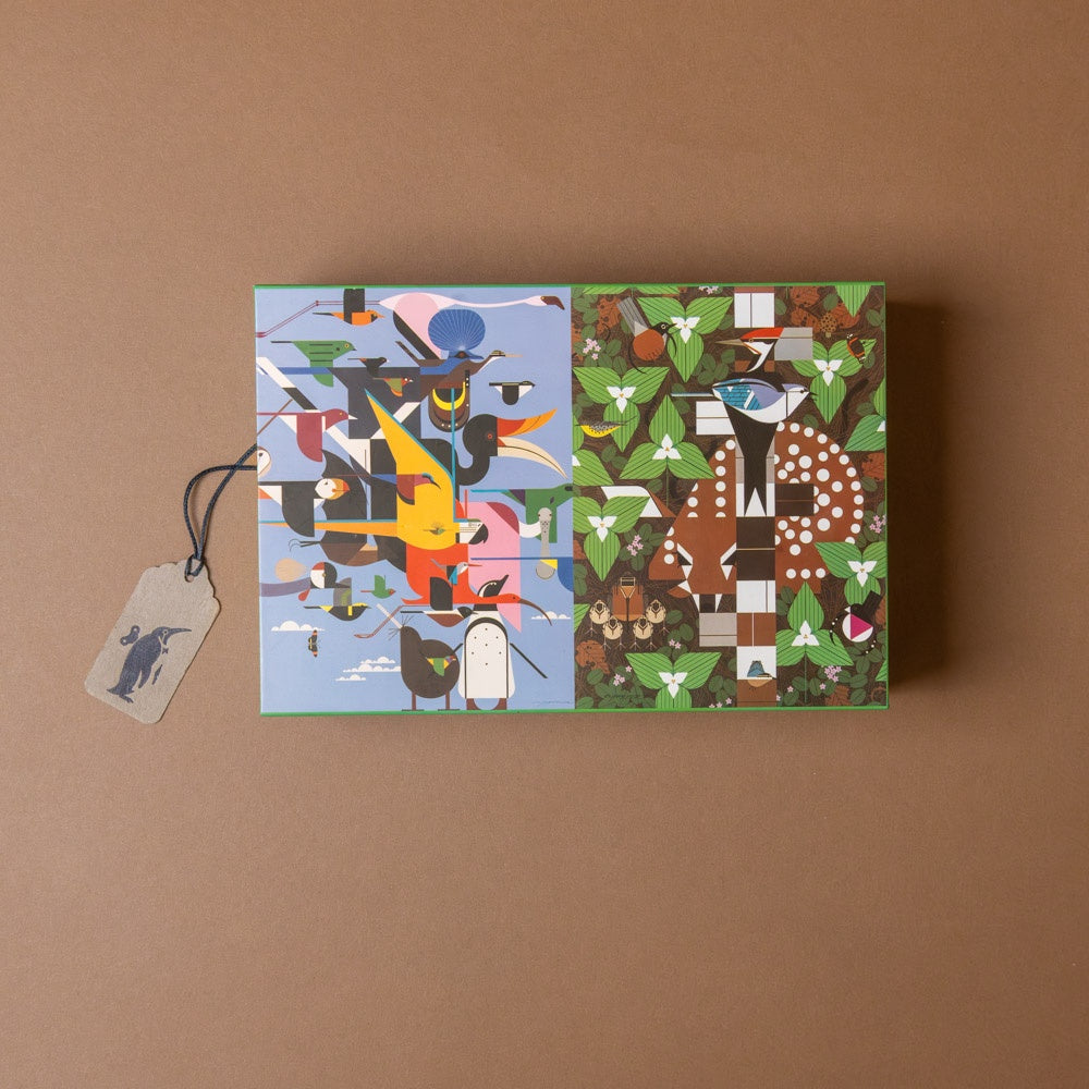 Charley Harper's Double-Sided Puzzle Set