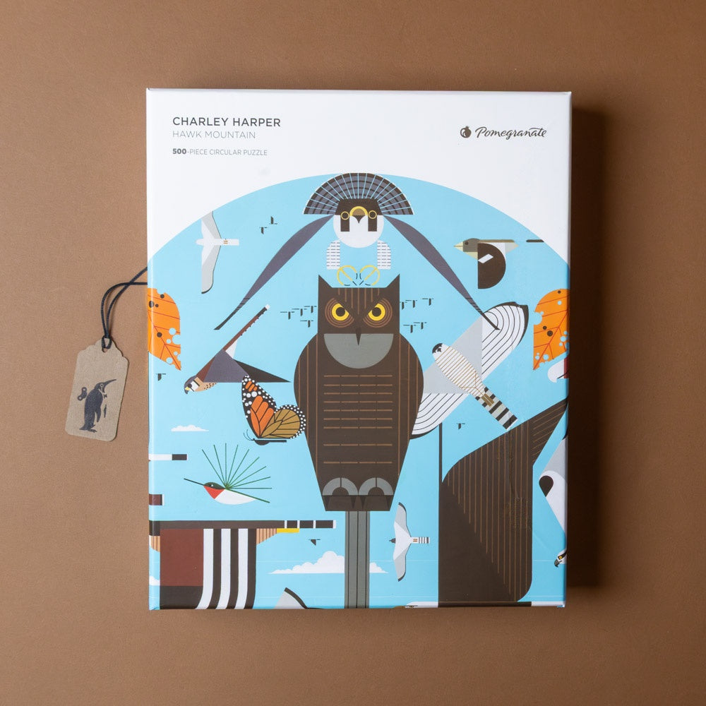 Charley Harper's Hawk Mountain 500pc Puzzle