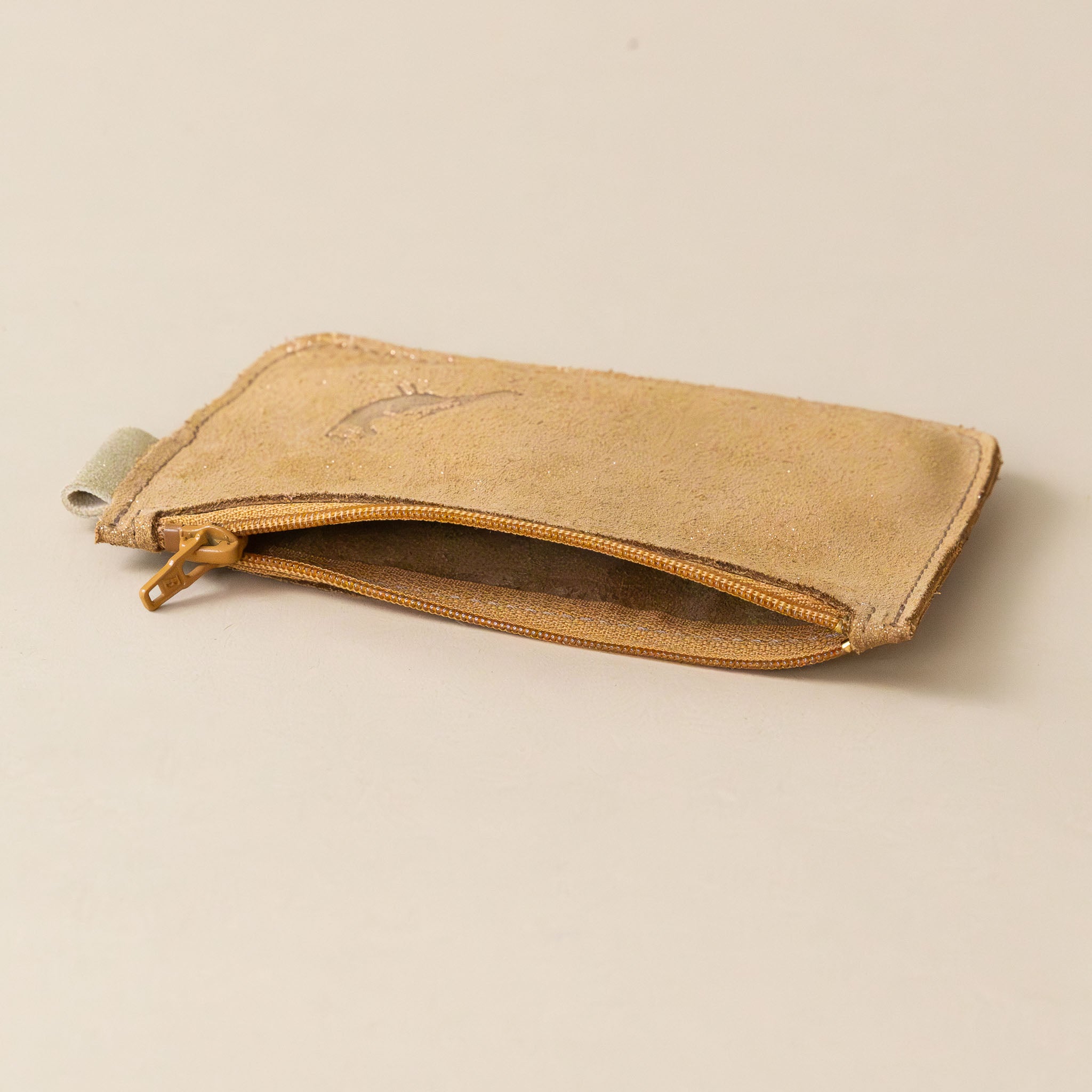 glitter-coin-purse-marron-glace-soft-golden-brown-with-birdie-emblem-open