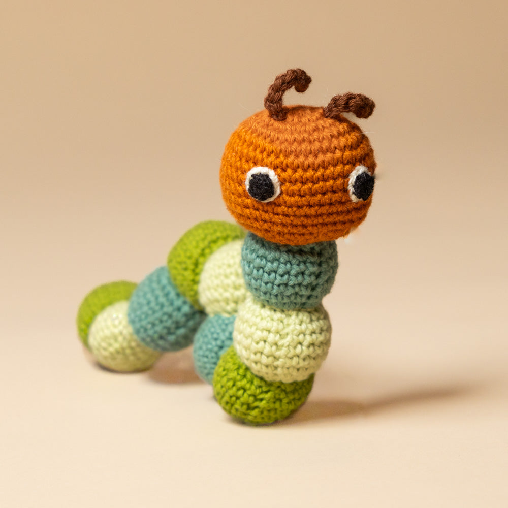 hand-crocheted-caterpillar-rattle