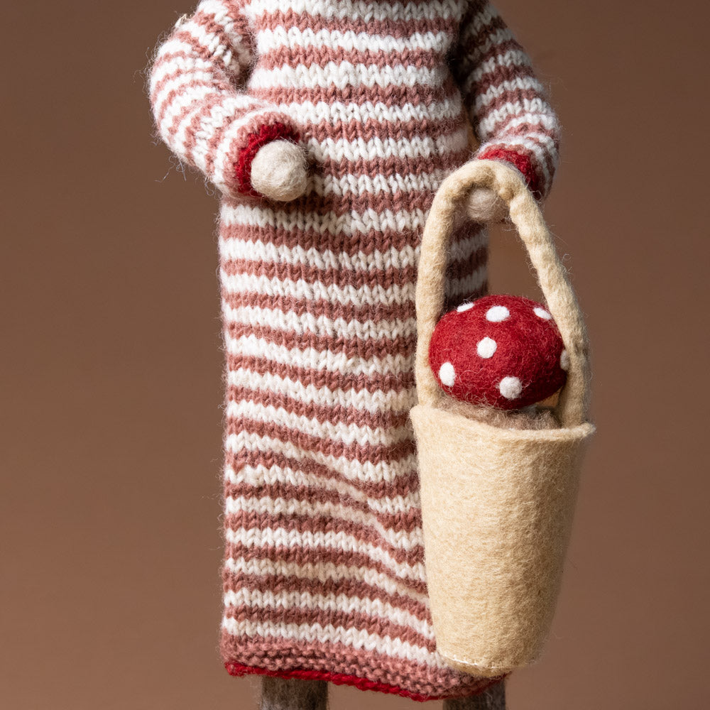 jumbo-felted-grey-mouse--red-stripe-sweater-dress-with-mushroom-bucket