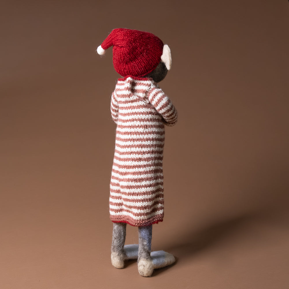 jumbo-felted-grey-mouse--red-stripe-sweater-dress-with-mushroom-bucket-back