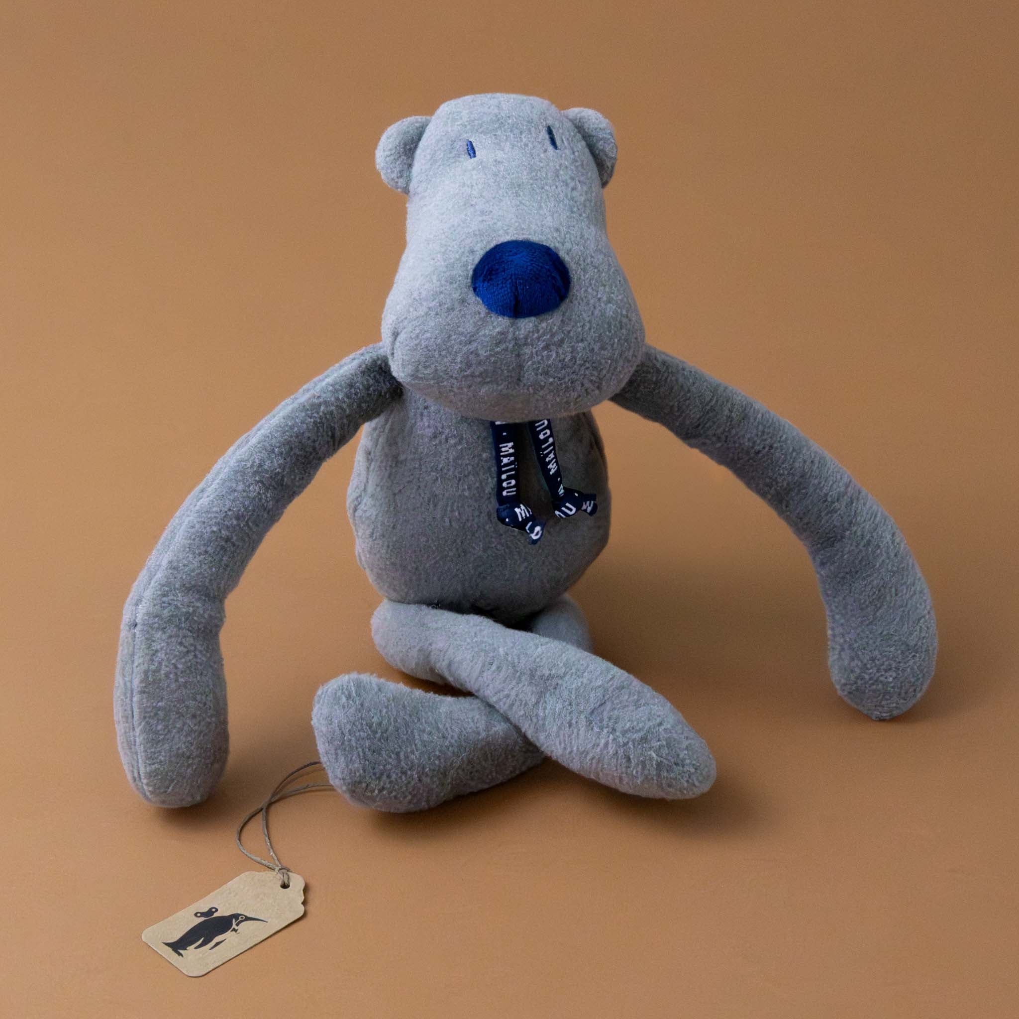 les-pop-ted-bear-graphite-petite-grey