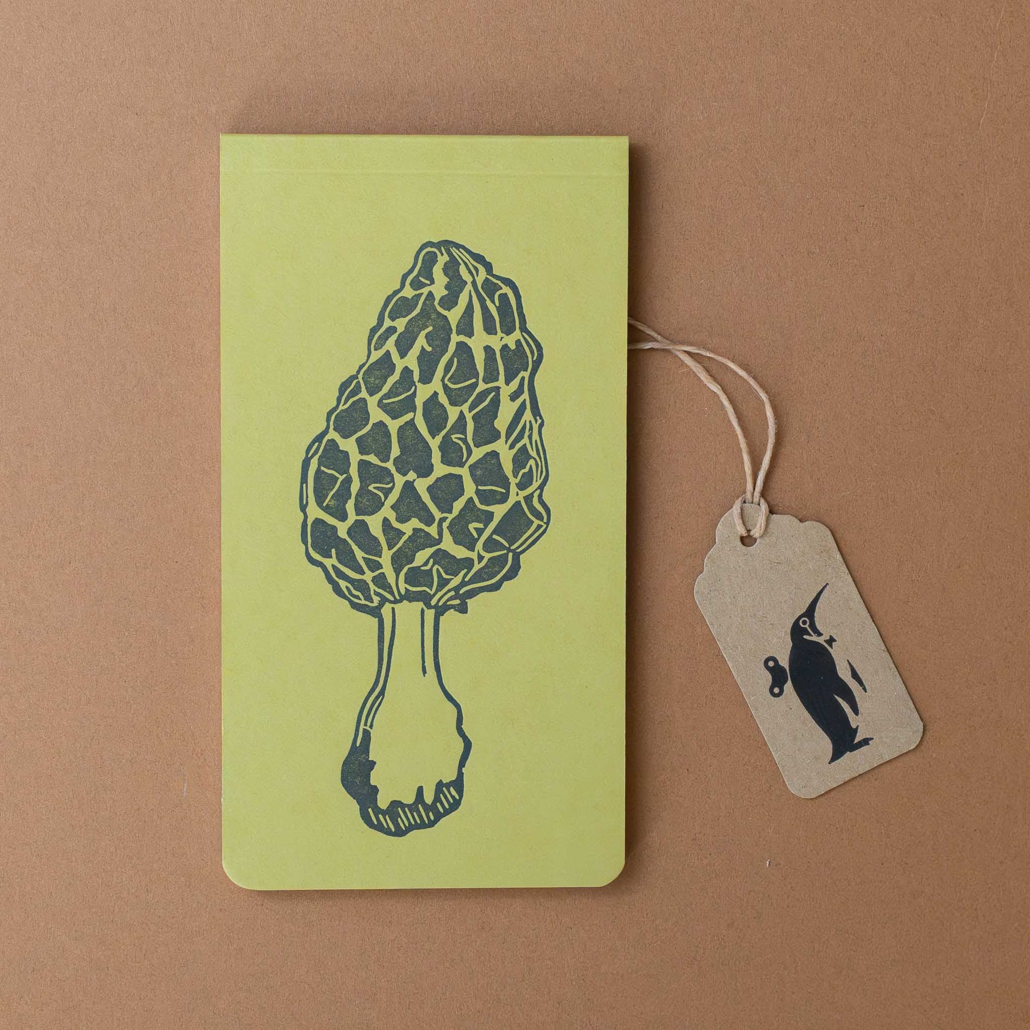 letterpress-jotter-notepad-ochre-morel-mushroom