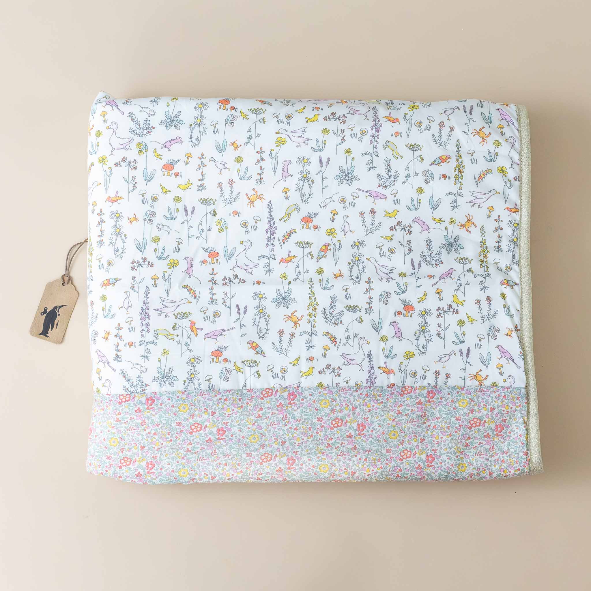 liberty-blanket-paloma-blue-pink-floral-celeste-meadow-print