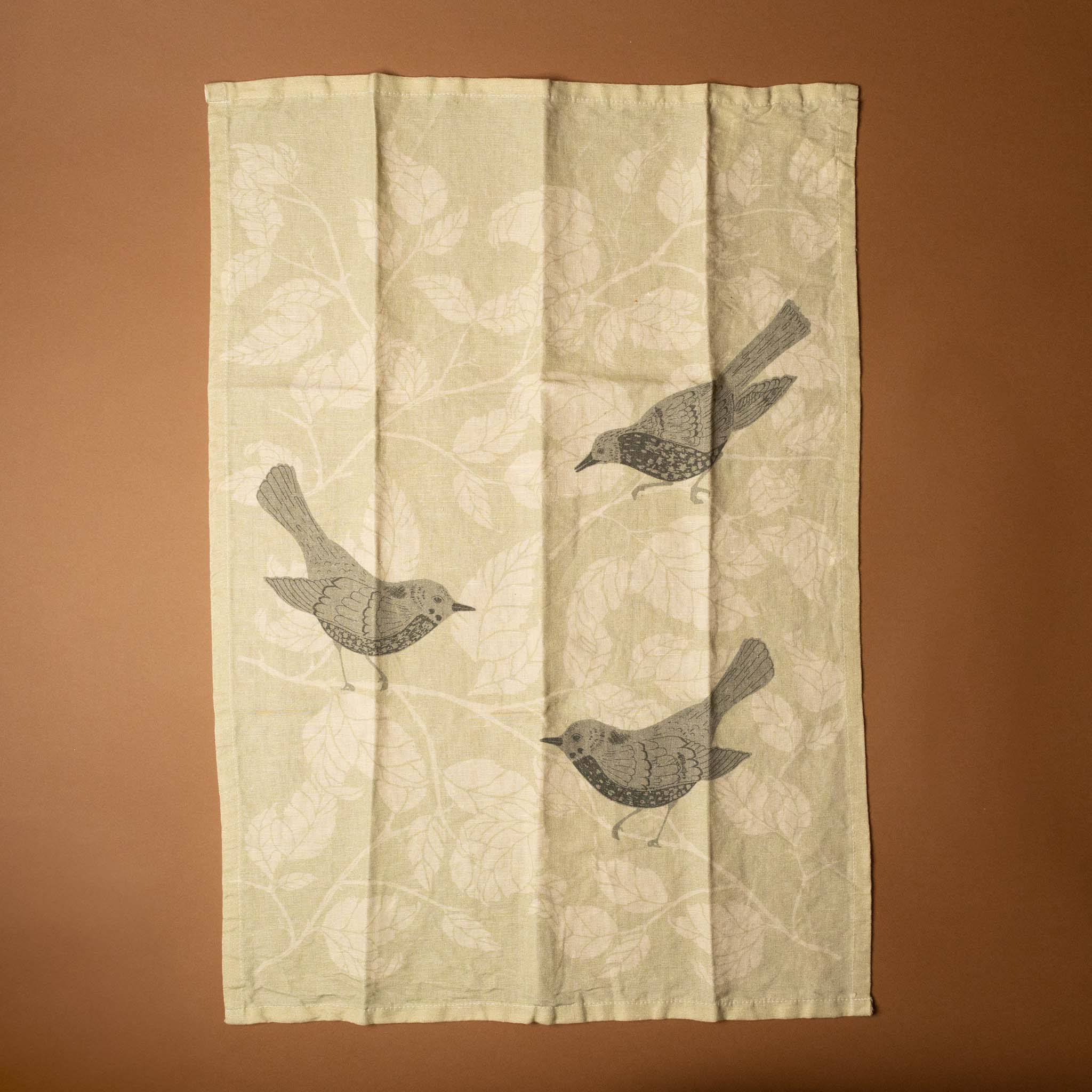 linen-kitchen-towel-slate-floral-birds