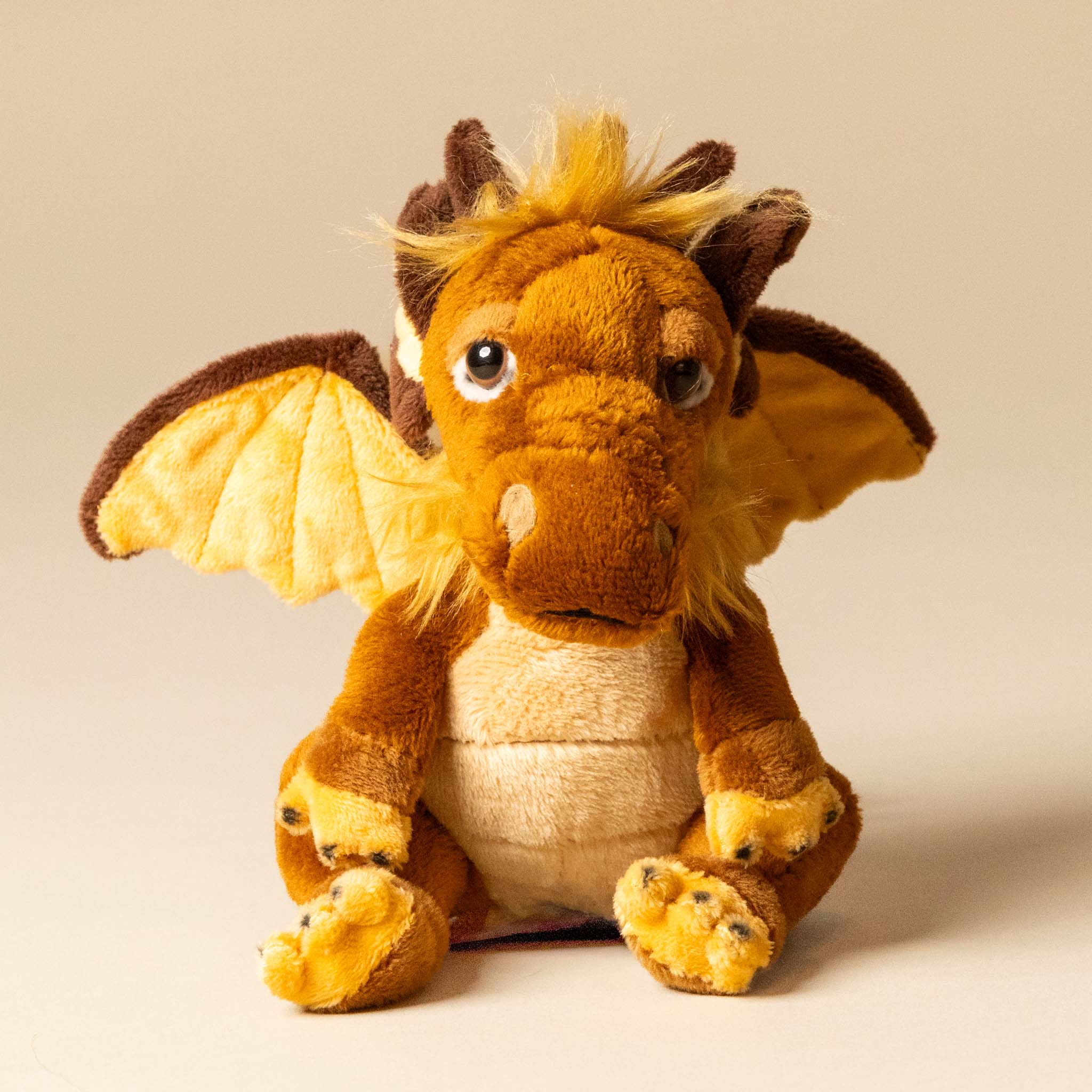 little-dragon-cub-brown-stuffed-animal-front