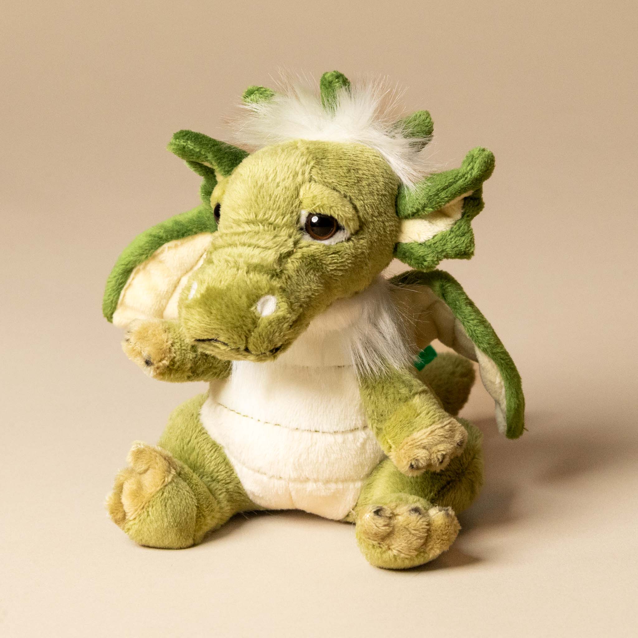 little-dragon-cub-forest-green-stuffed-animal-side