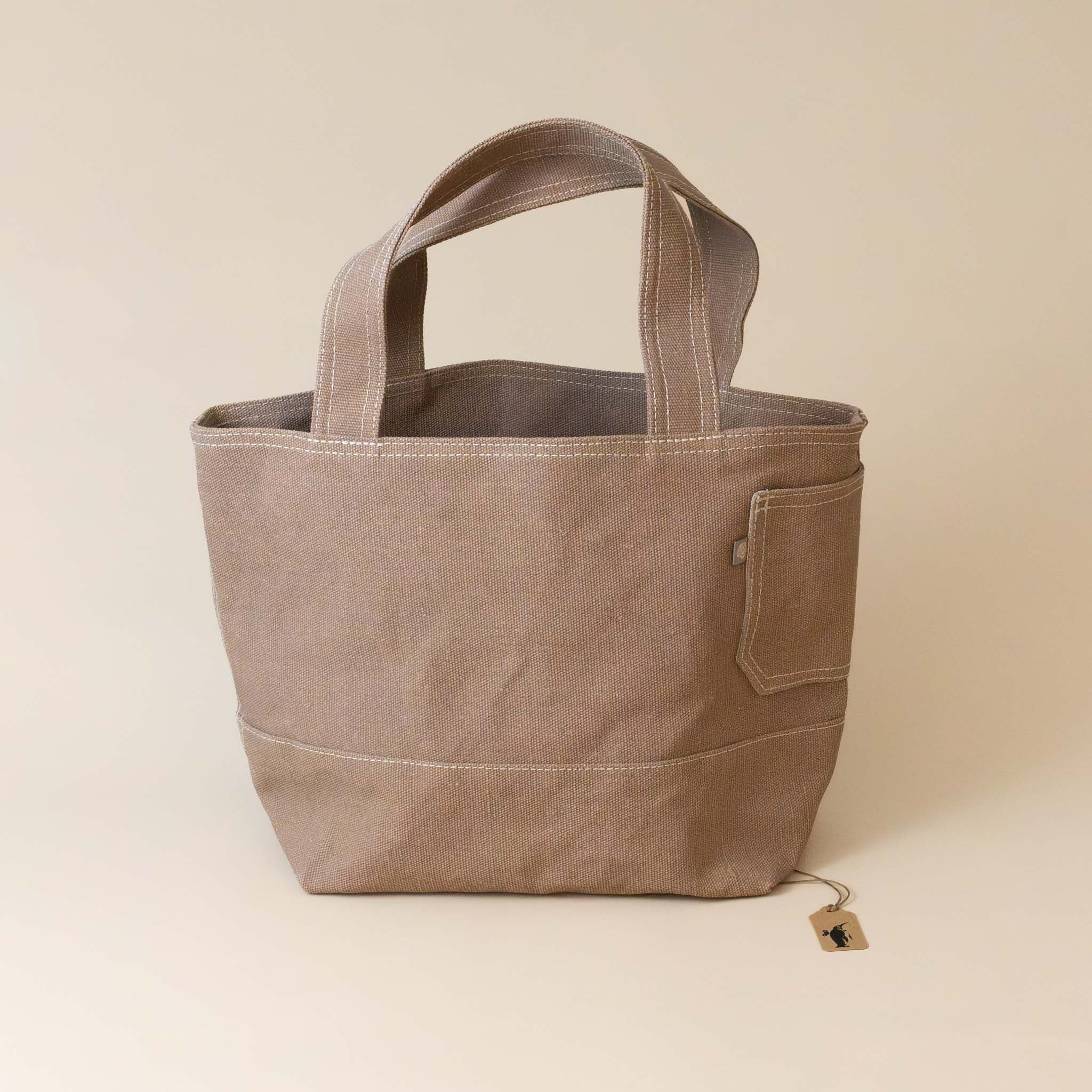 mocha-linen-shopping-tote-bag