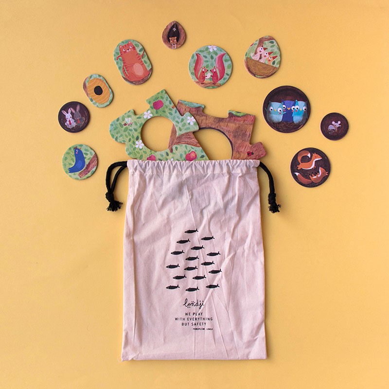 Mon Petit Pommier Double-Sided Puzzle