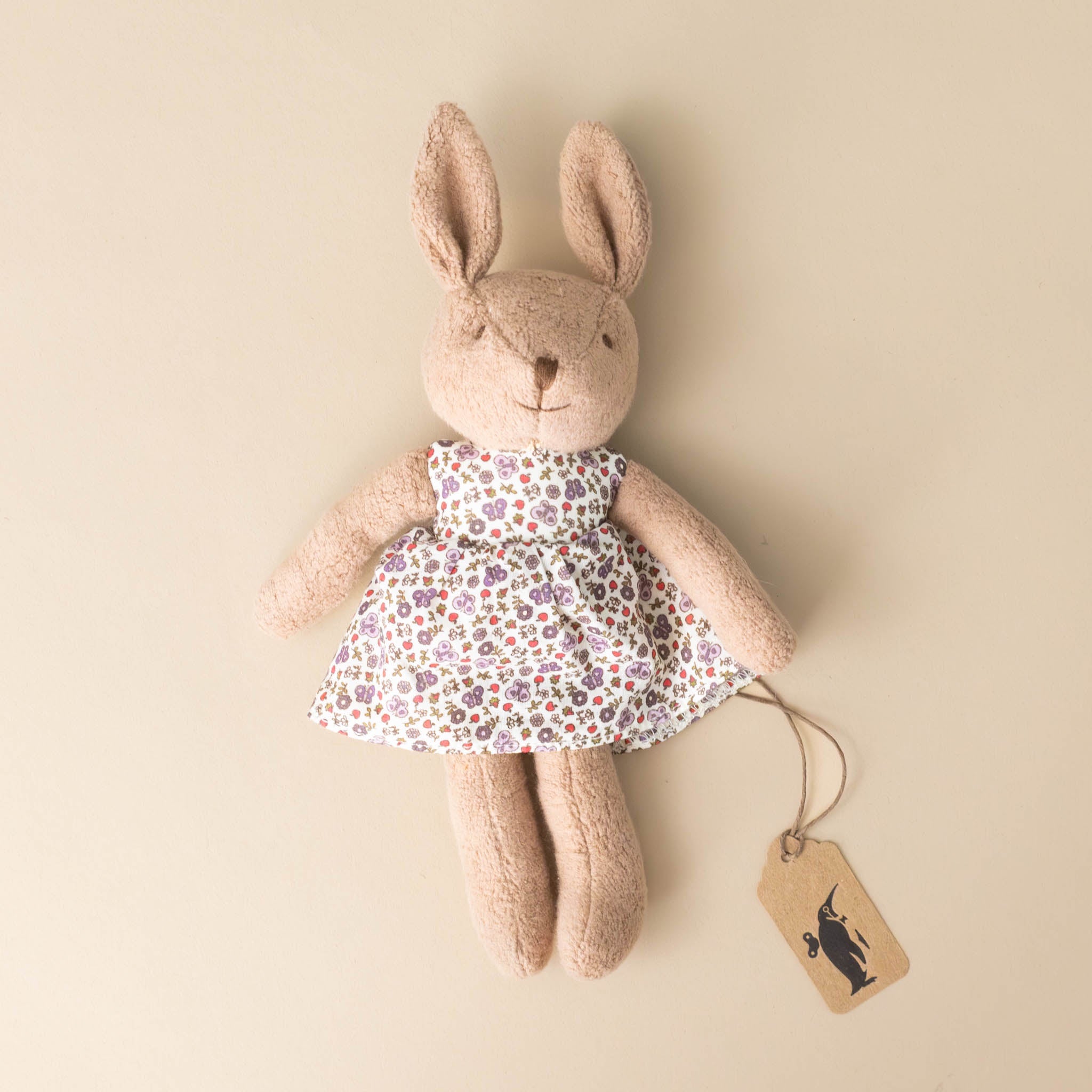 organic-cotton-bunny-friend--vintage-lavender-floral-dress