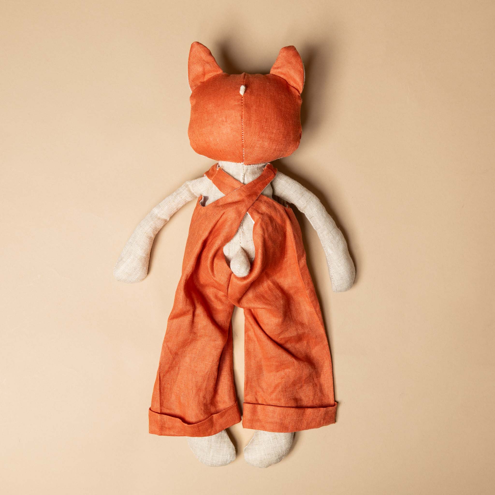 perlipopette-linen-fox-terracotta-overalls-back