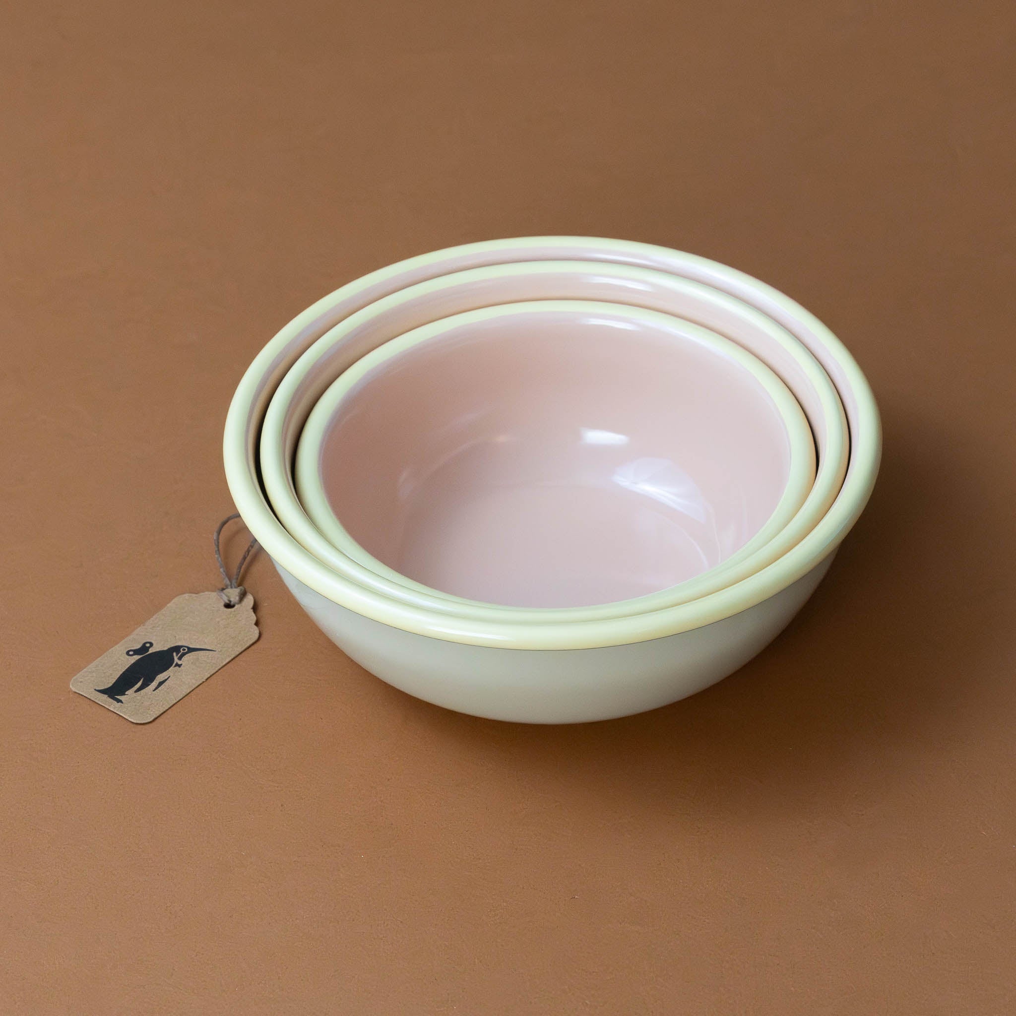 petite-enamel-bowl-set-melon-light-green-peach-and-yellow