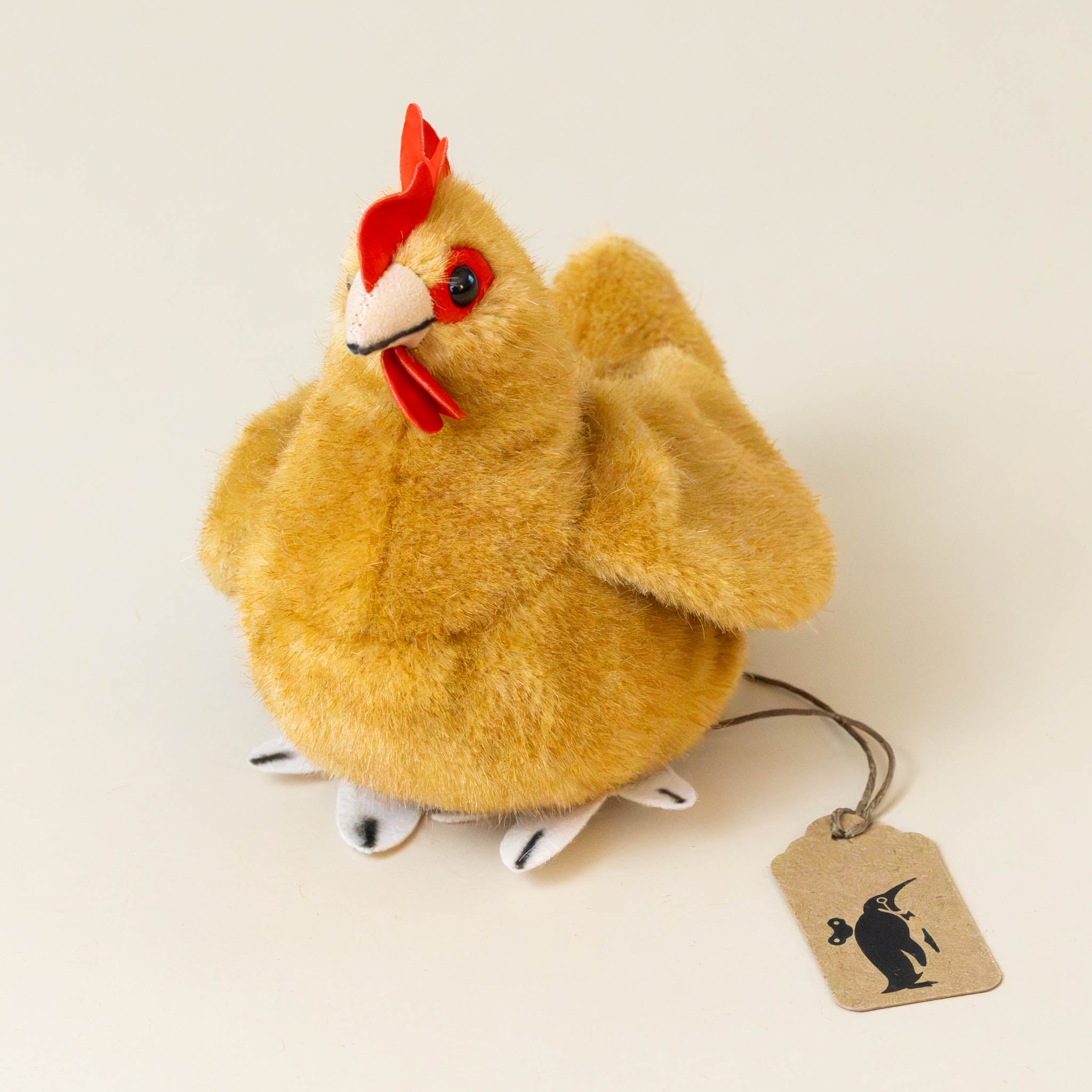 petite-hen-chestnut-with-red-crown-stuffed-animal