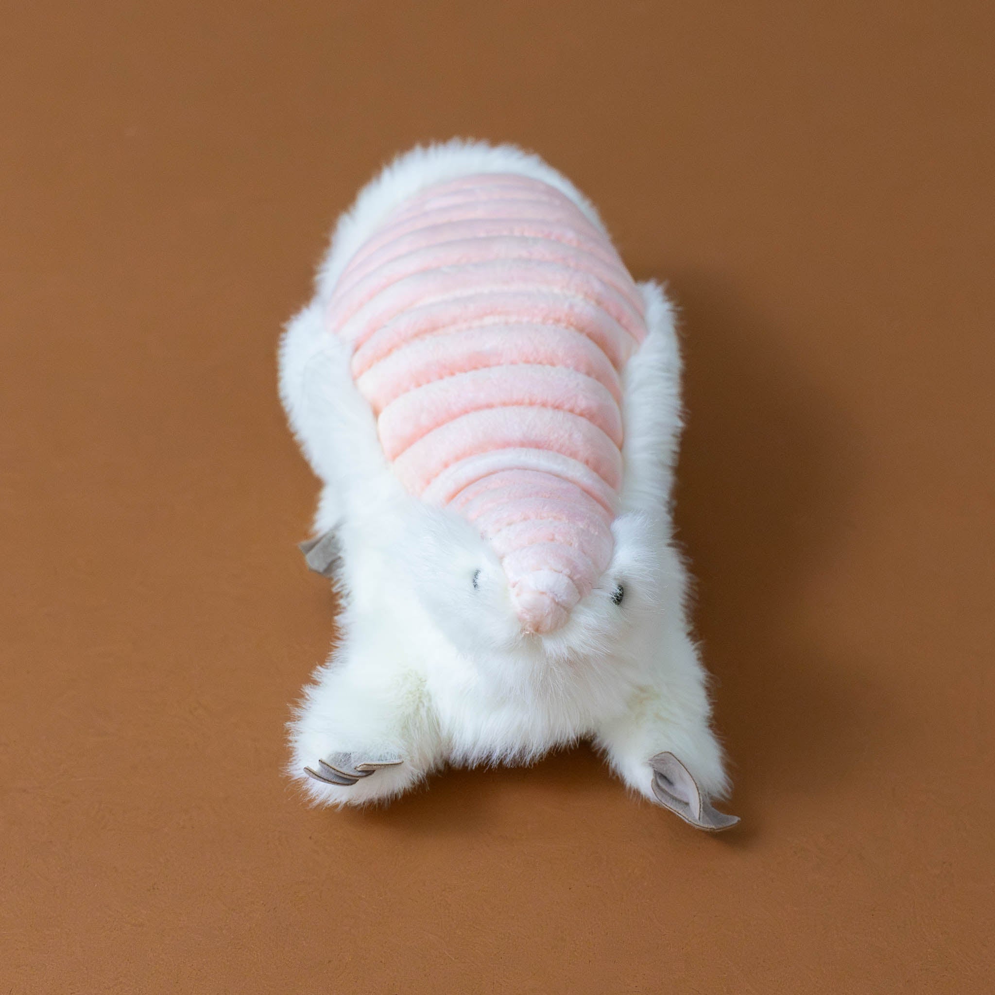 pink-fairy-armadillo-hand-puppet-front