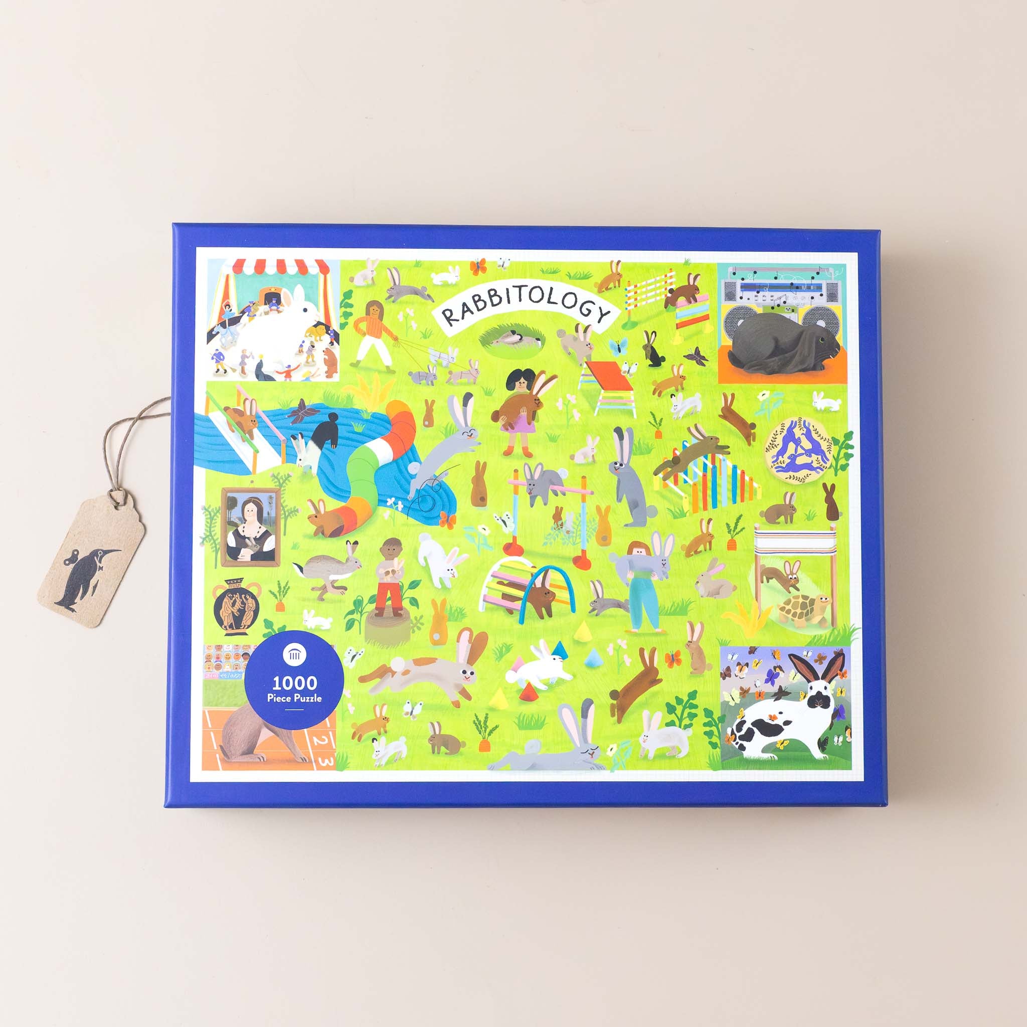 rabbitology-1000-piece-puzzle-box-with-a-bunch-of-rabbits-in-a-park