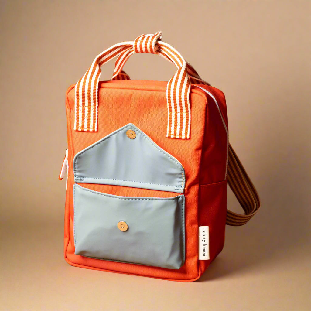 recycled-wonders-envelope-backpack-small-lifeguard-red-with-striped-red-straps
