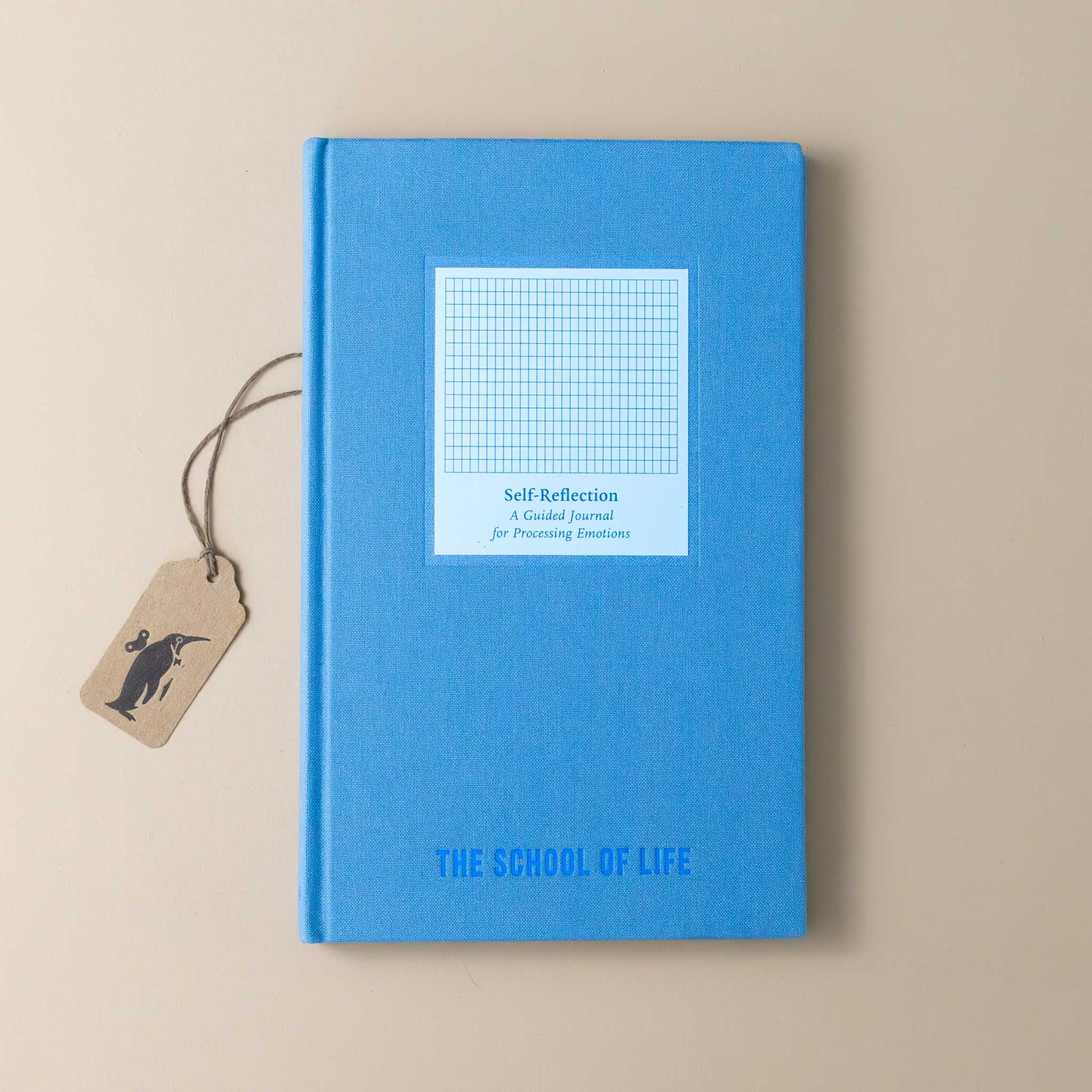 self-reflection-journal-writing-prompt-guide-soft-blue-cover-with-grid
