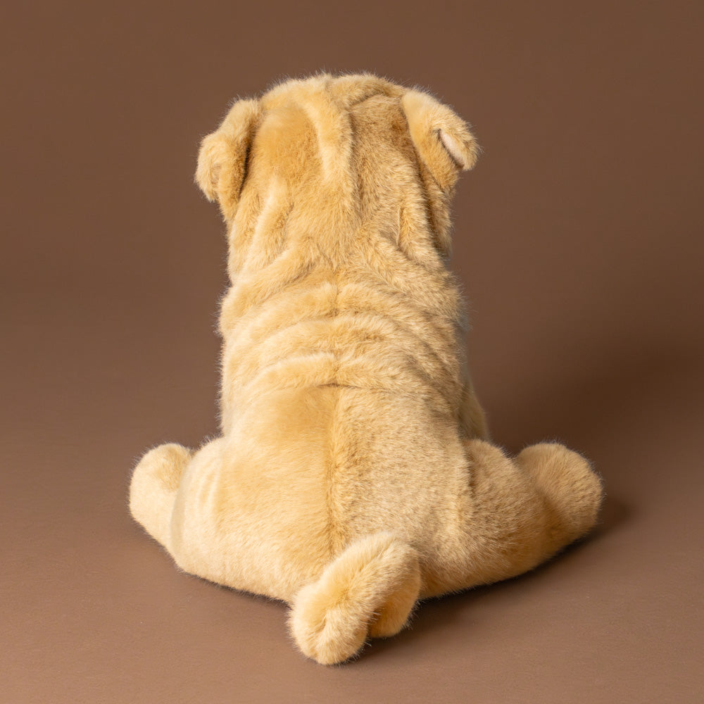 honey-brown-tater-the-sharp-pei-stuffed-animal-back-and-tail
