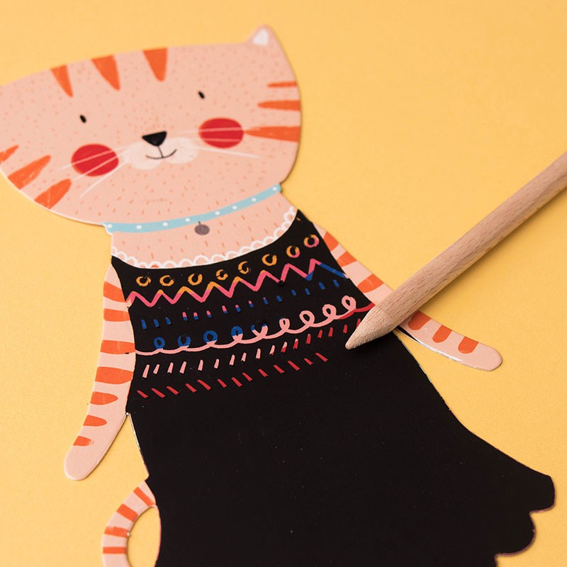 Tickle Me Arts & Crafts Scratch Kit