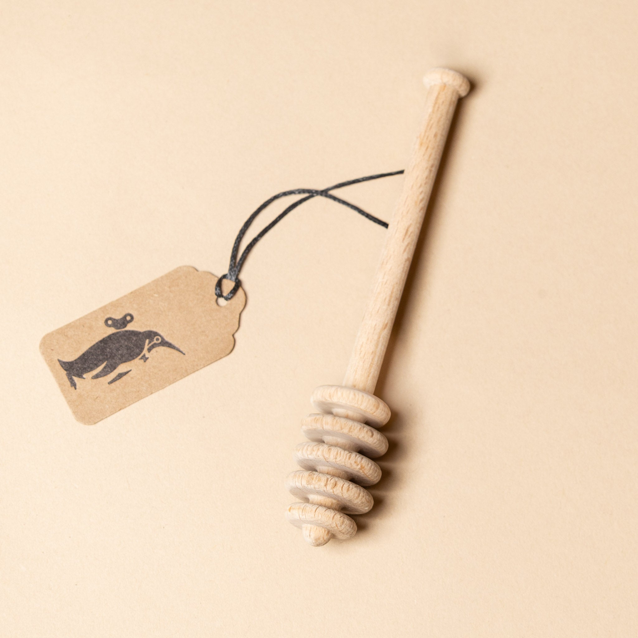 Lavender Honey & Wooden Honey Dipper Set