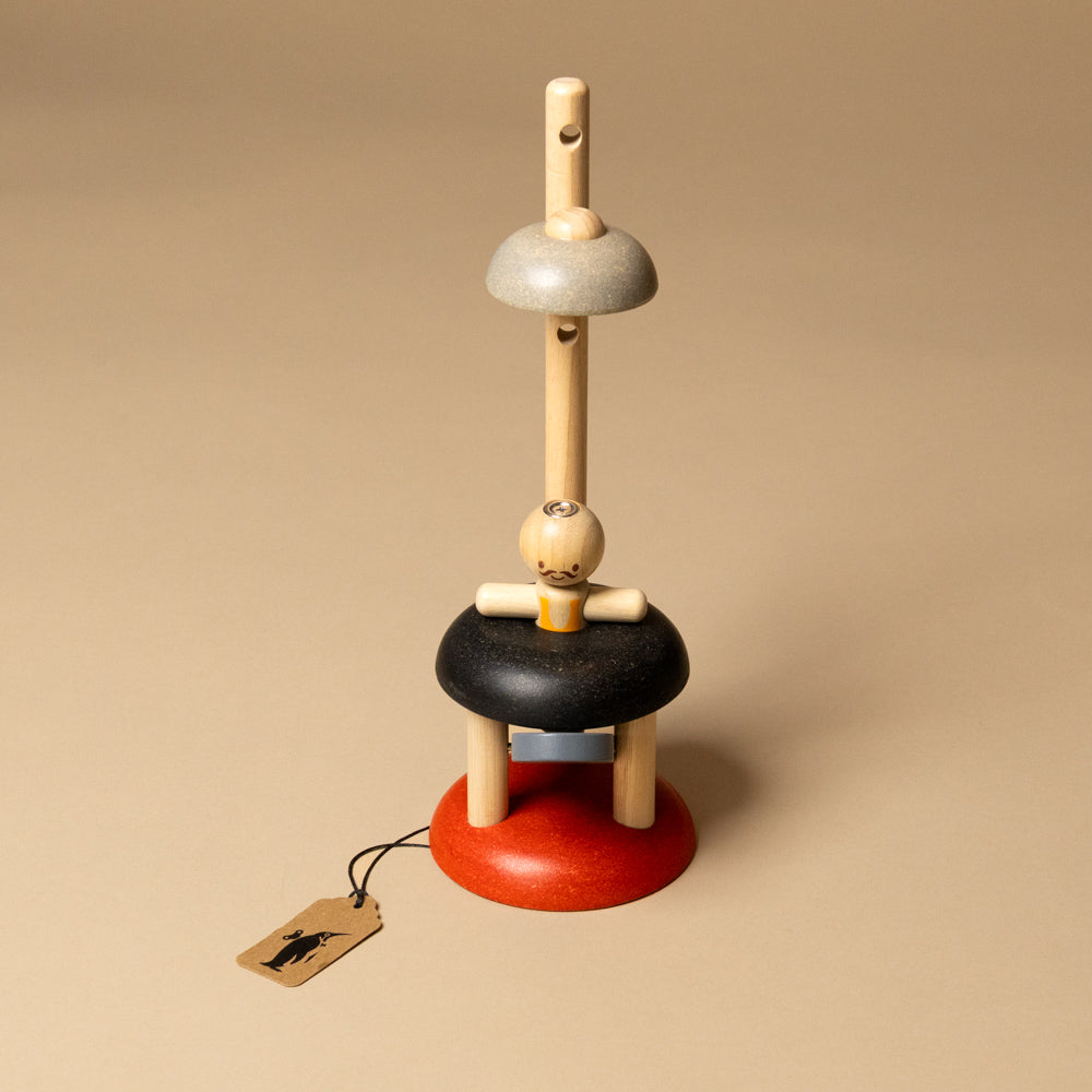 Wooden Jumping Acrobat