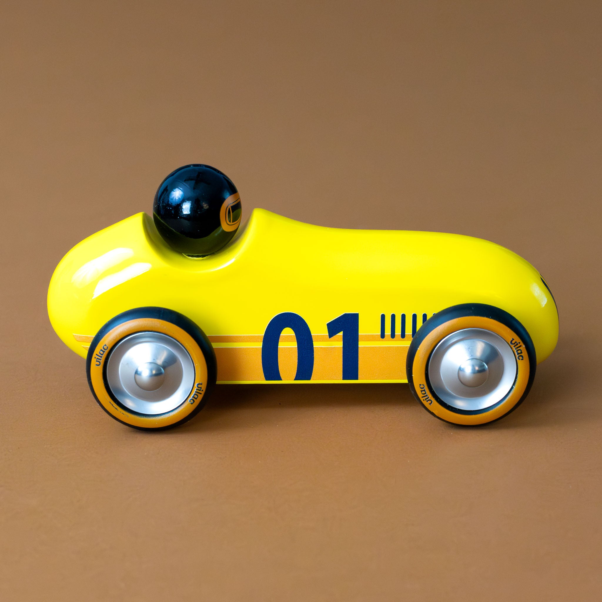 wooden-old-sport-compet-car-canary-black-number-one-and-orange-tires-and-detail