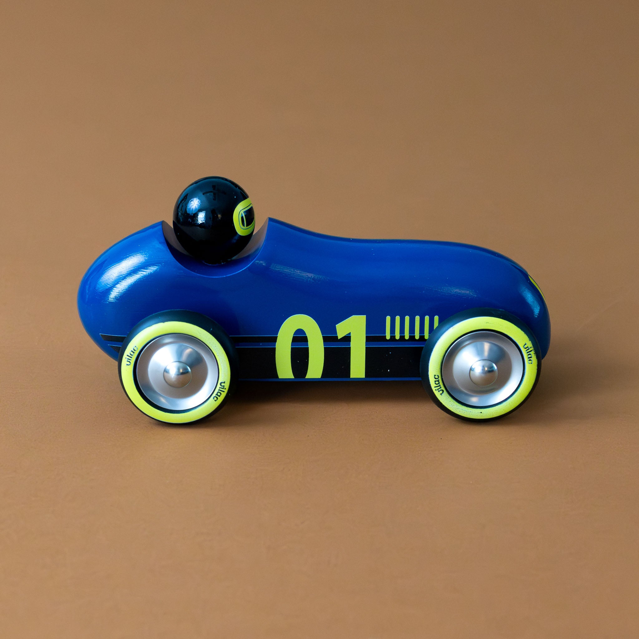 wooden-old-sport-compet-car-midnight-blue-side-bright-green-number-1-tires
