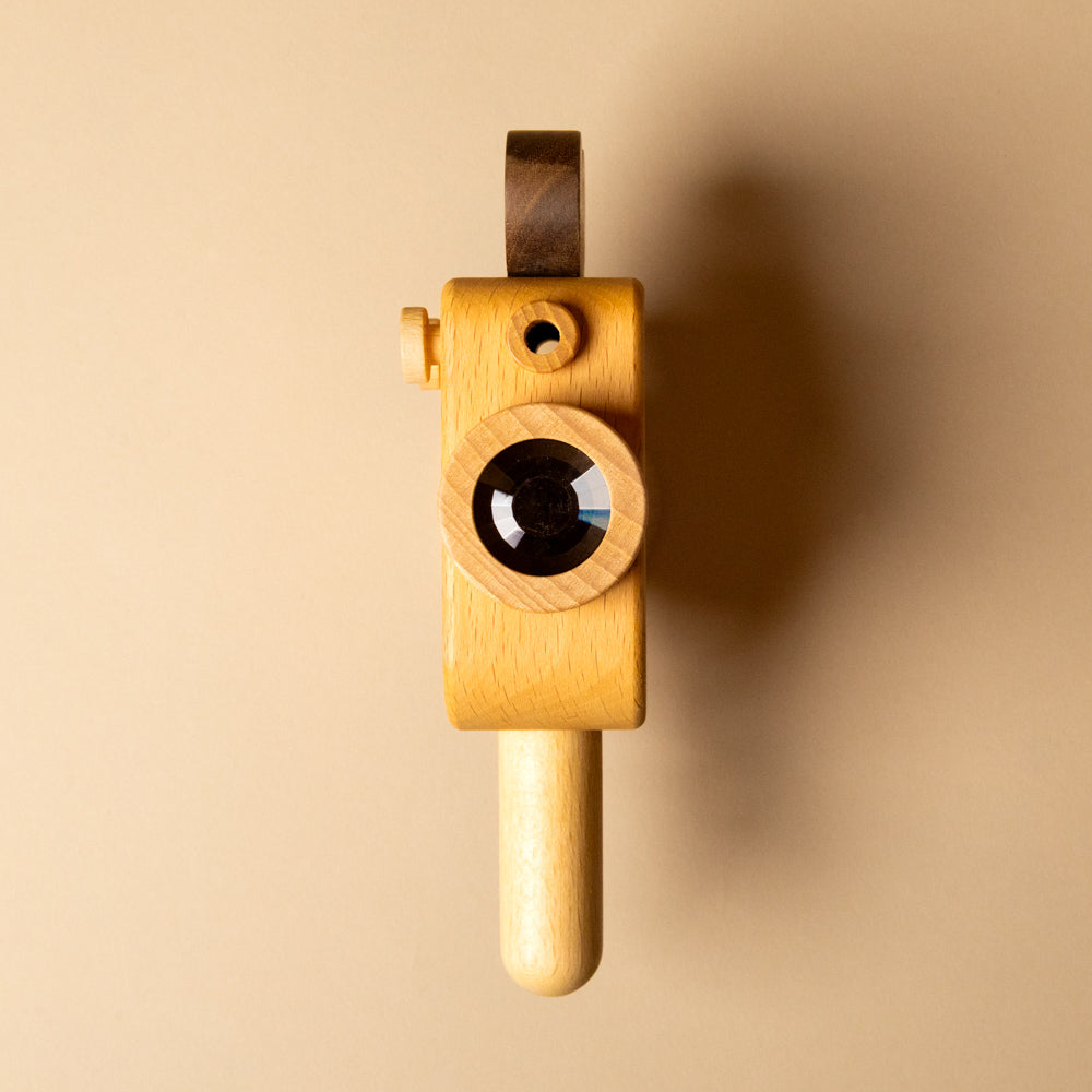 Wooden Super 8 Handheld Play Camera-front