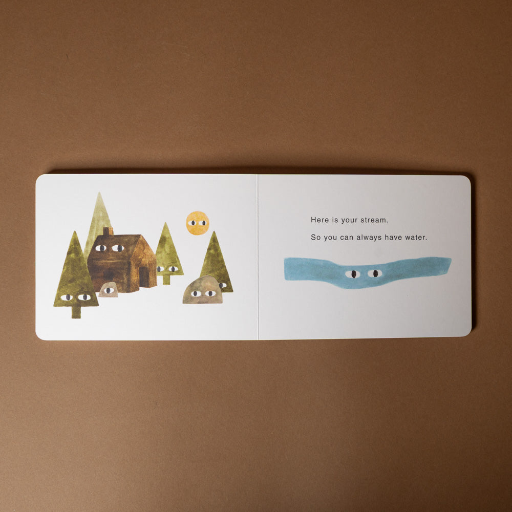 your-places-board-book-box-set- illustration of forest and text