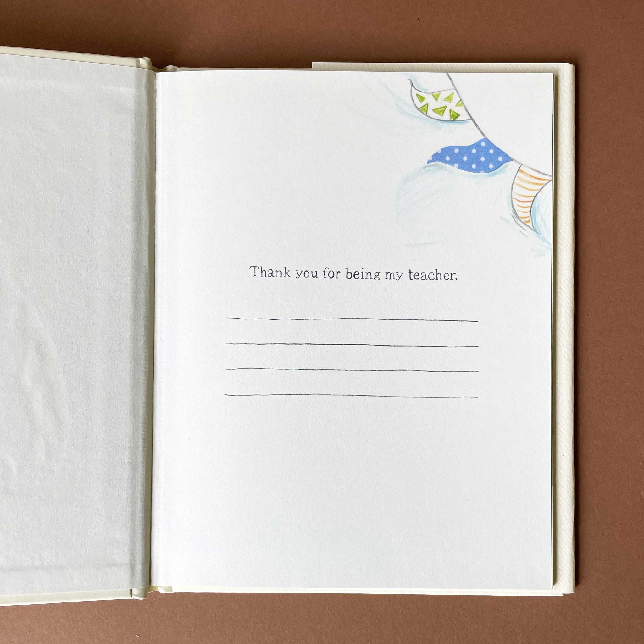 Because I Had A Teacher Book - Books (Adult) - pucciManuli