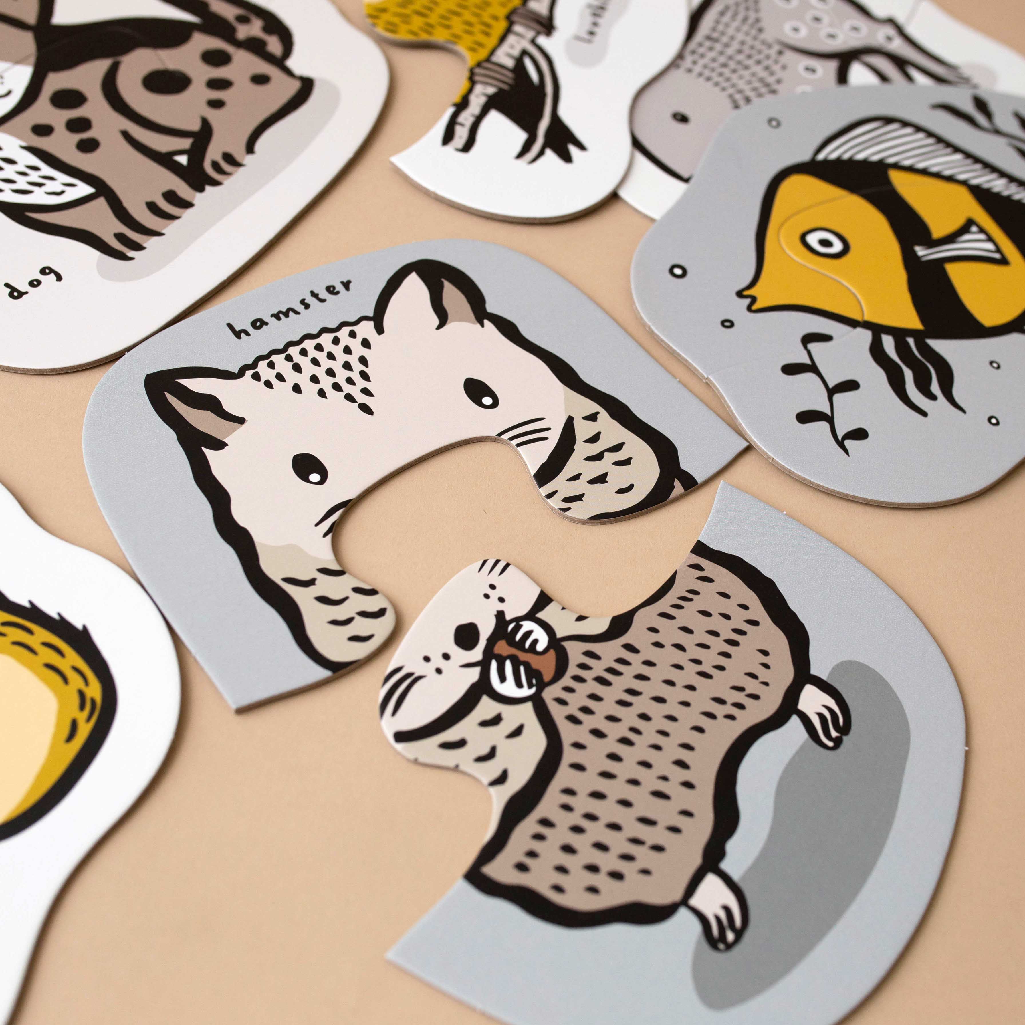 Beginner Puzzle Set | Pets - Puzzles - pucciManuli