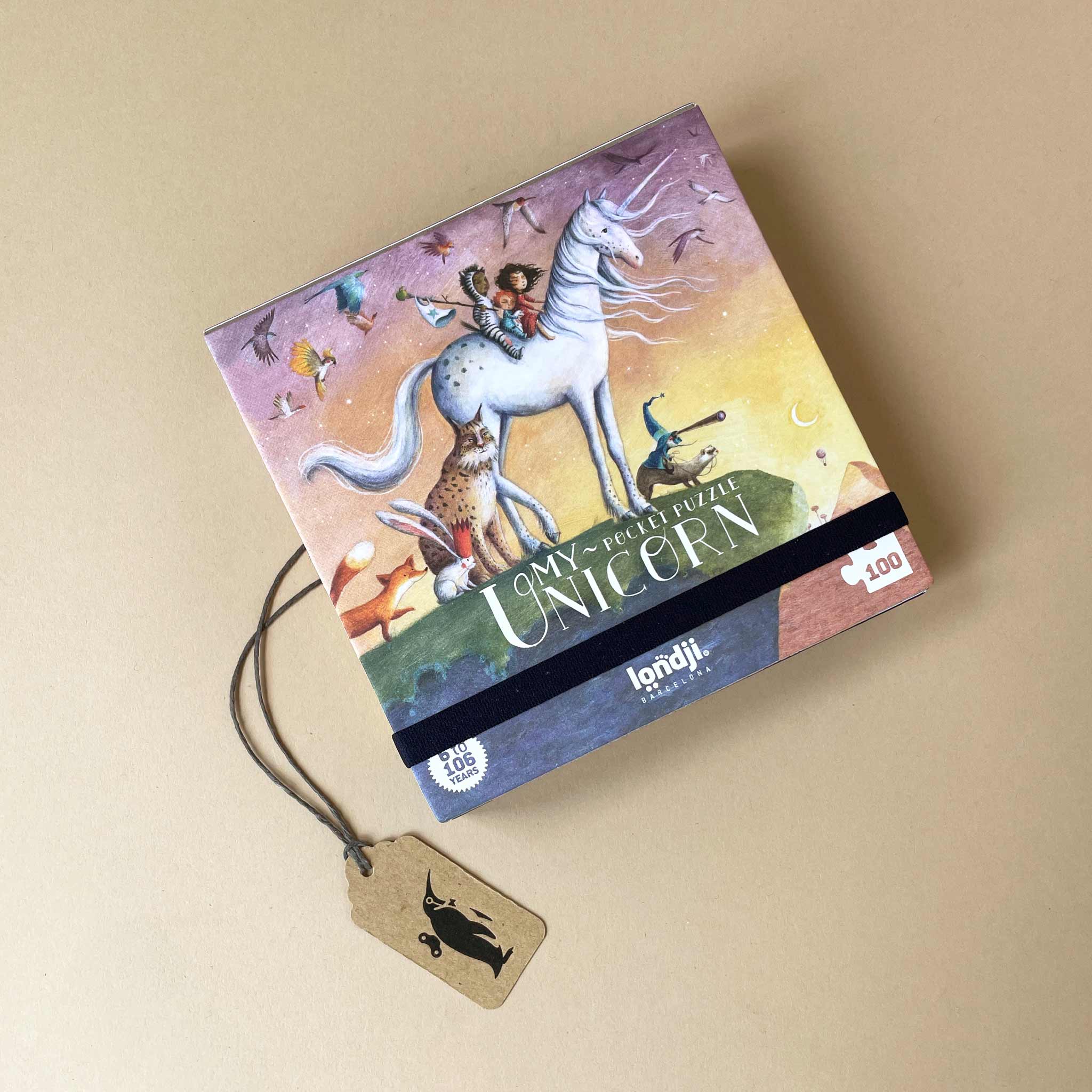 Pocket Puzzle | Glitter Unicorn - Puzzles - pucciManuli