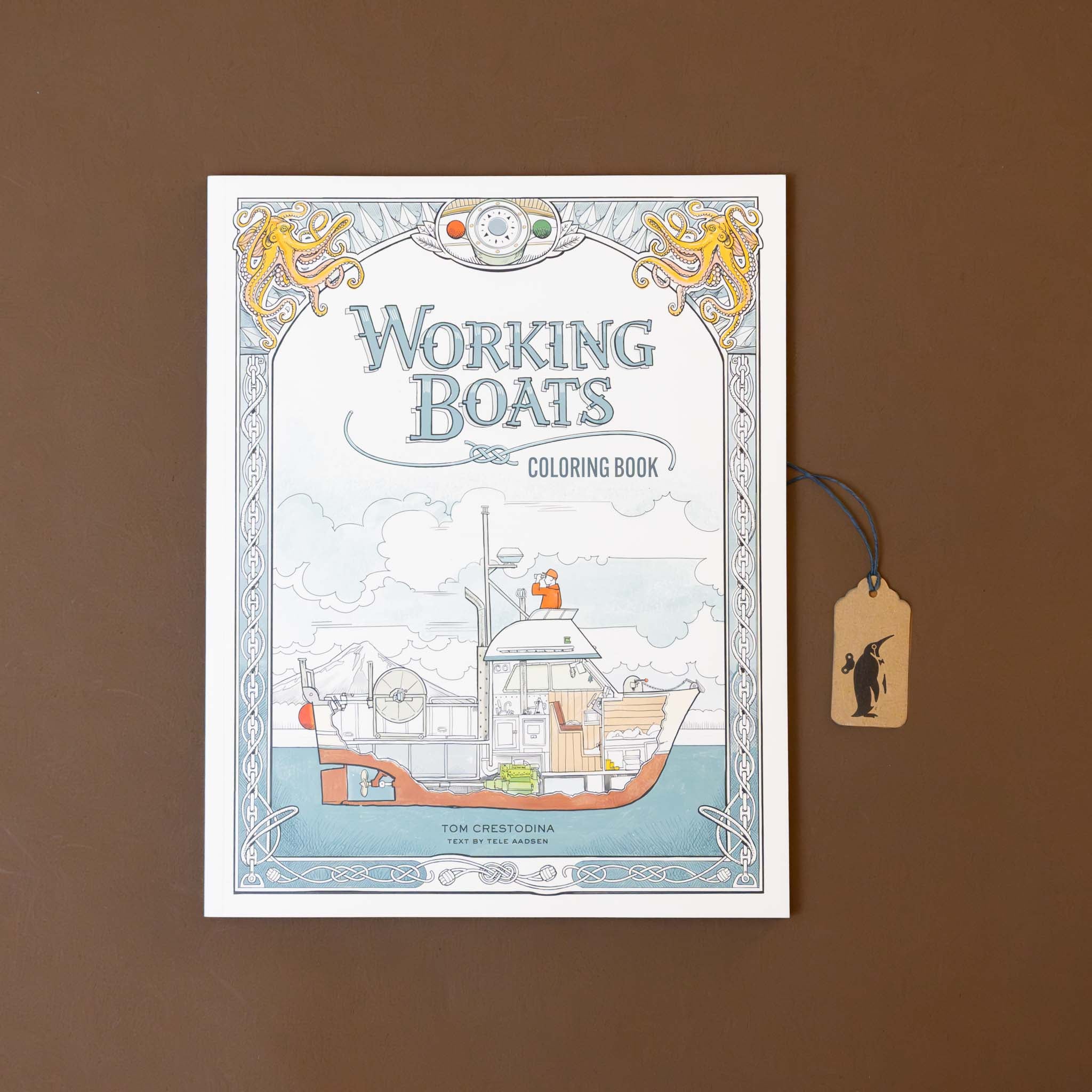 Working Boats Coloring Book