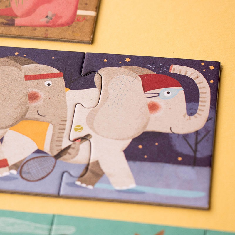 10 Penguins Progressive Puzzle