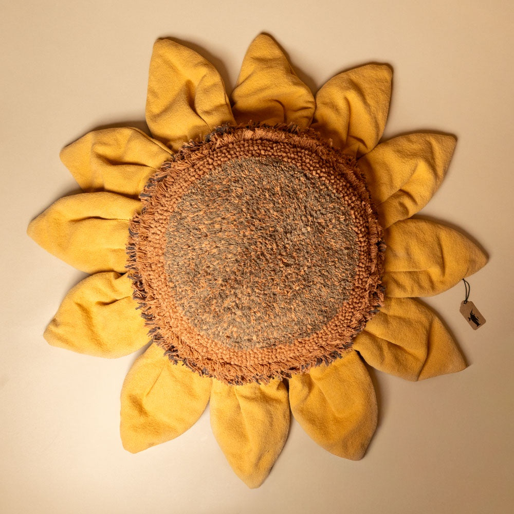 Sunflower-Floor-Cushion