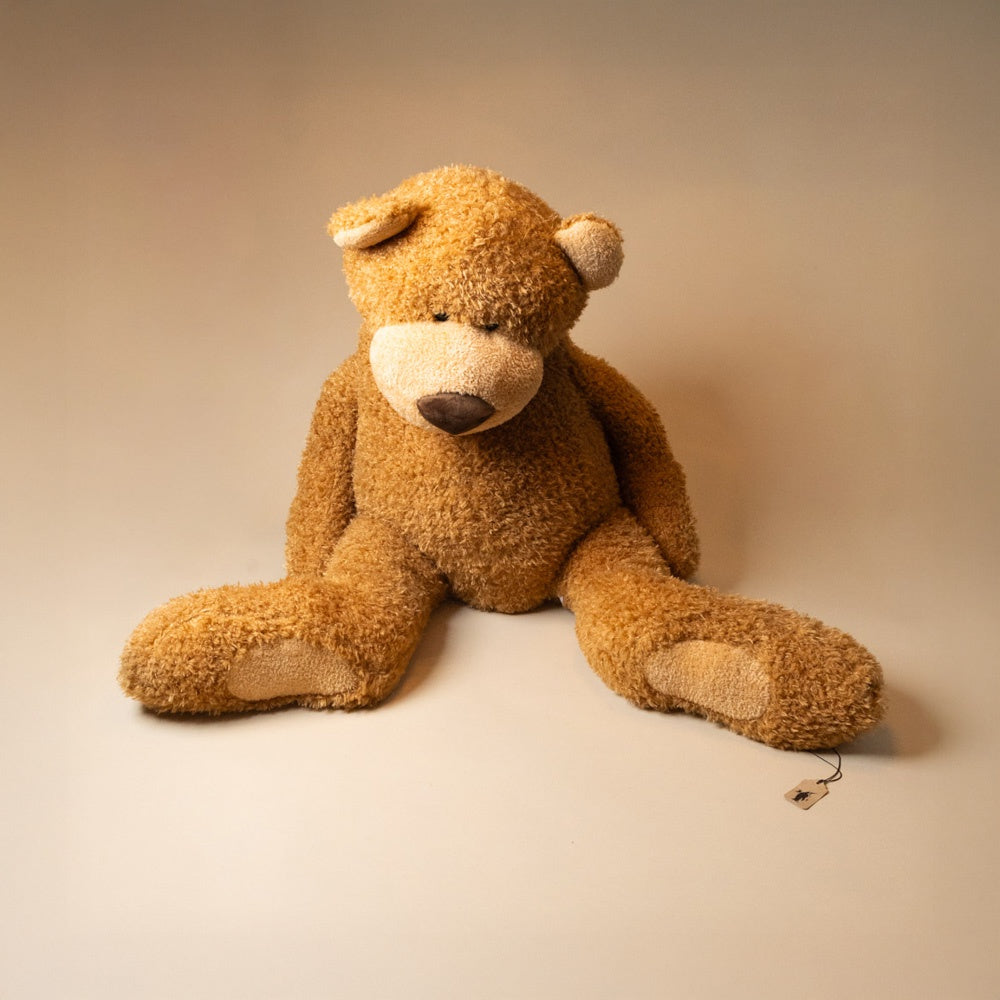 anatole-the-bear-jumbo Brown teddy bear on a beige background