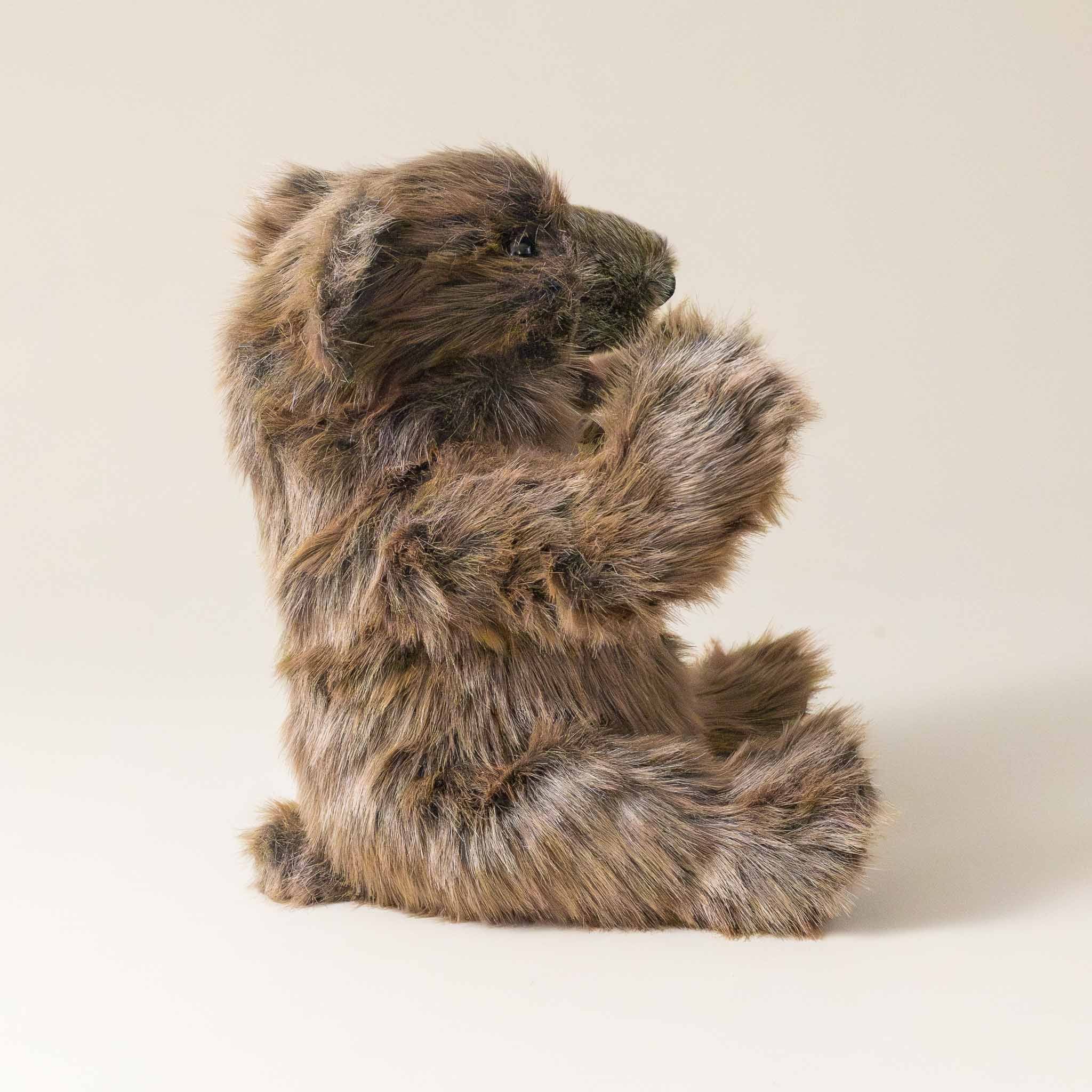 brown-bear-cub-hand-puppet-side