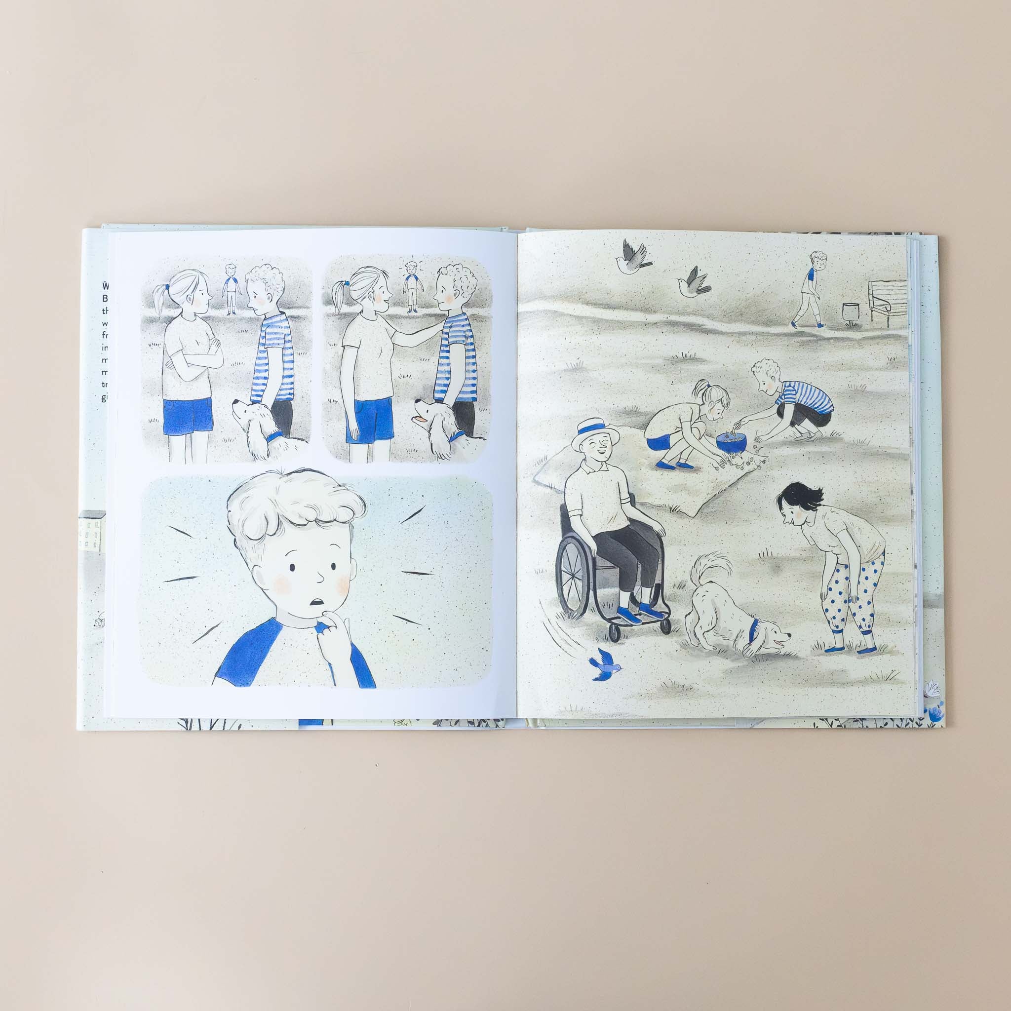 finding-forgiveness-illustration-of-freinds-having-a-picnic