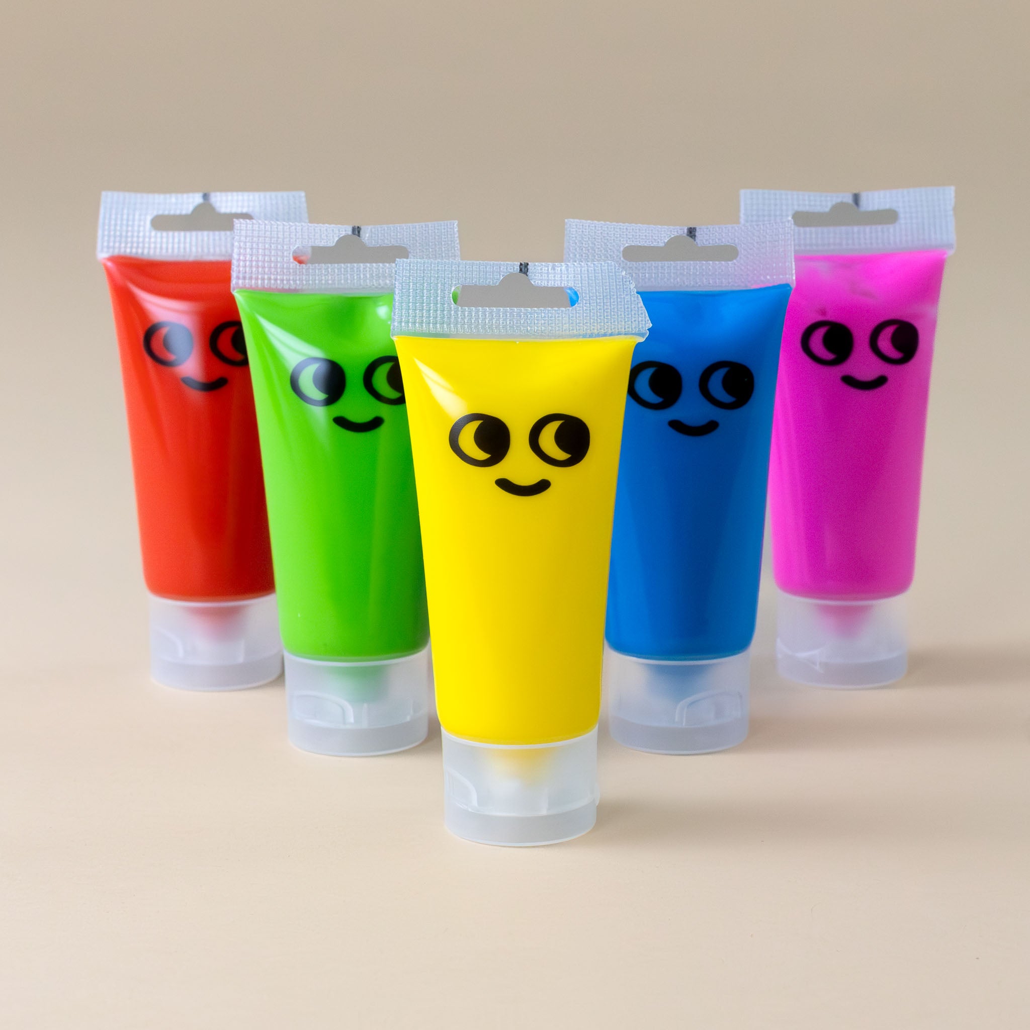 finger-painting-kit-with-blue-pink-yellow-red-and-green-paints-with-big-eyes-and-smile