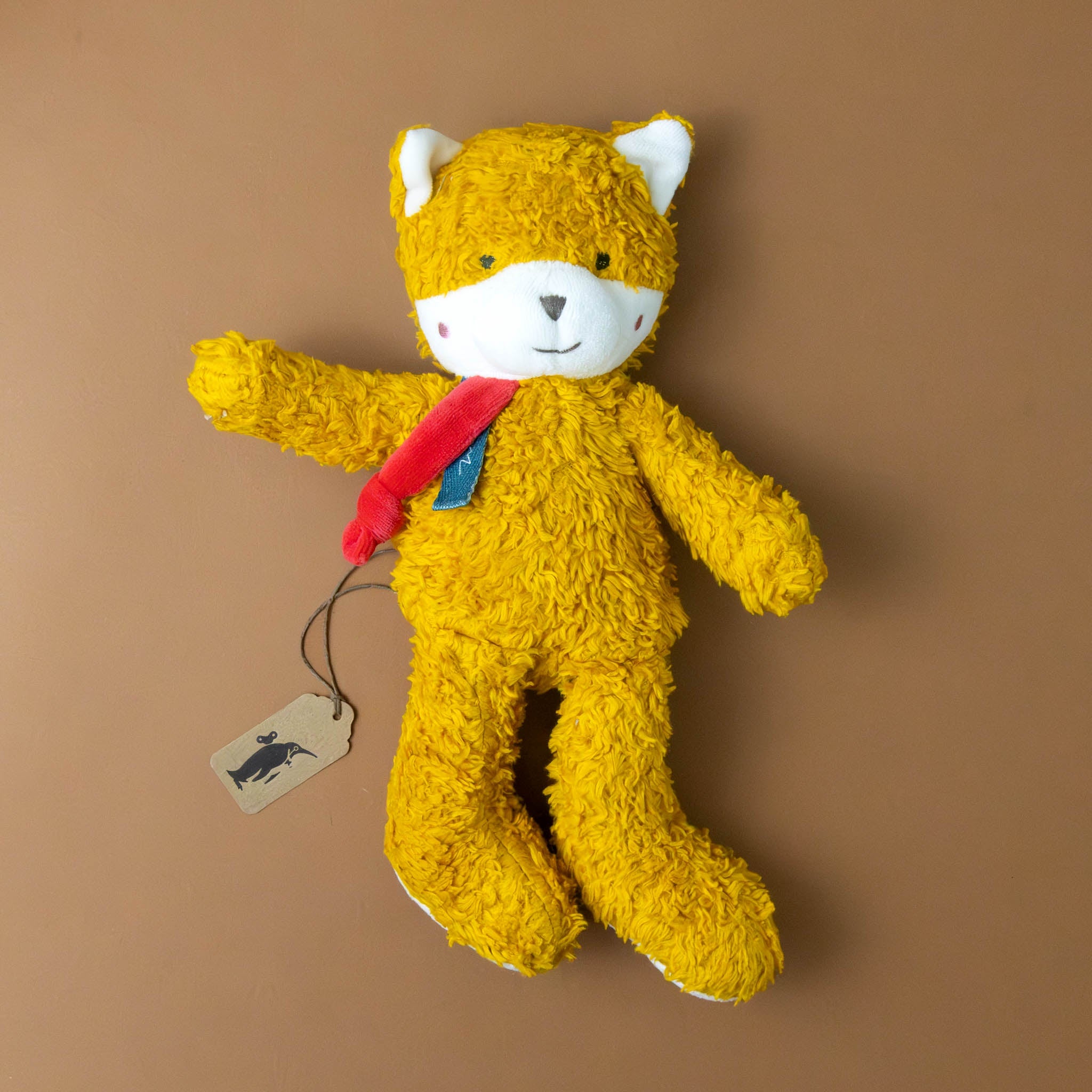 organic-cotton-foxie-stuffed-animal-with-red-scarf