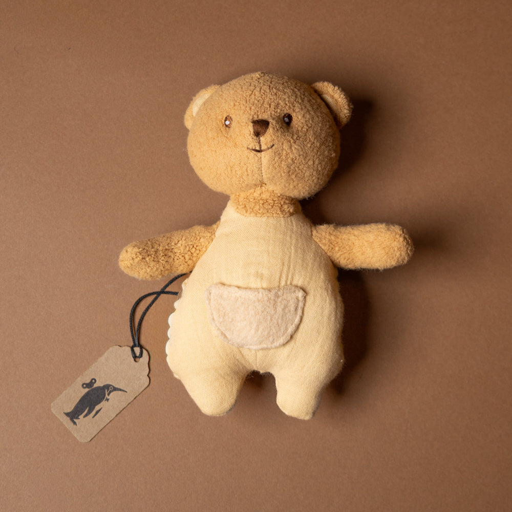 Organic Cotton Marcel Bear with Pocket Lovie